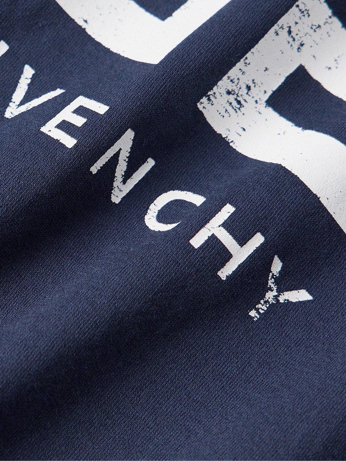 Shop Givenchy 4g Logo-print Cotton-jersey T-shirt In Blue
