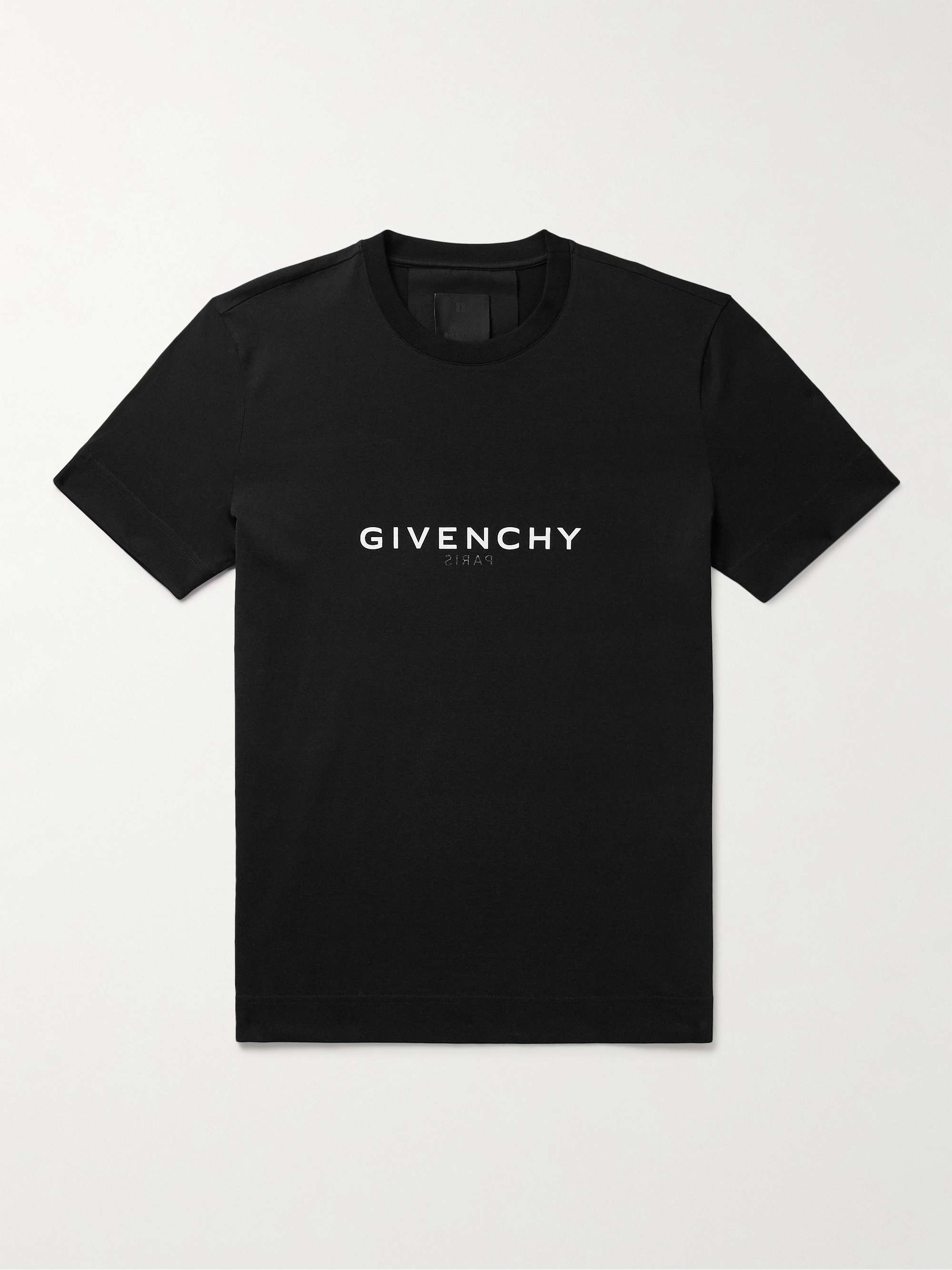 GIVENCHY Logo-Print Cotton-Jersey T-Shirt for Men | MR PORTER