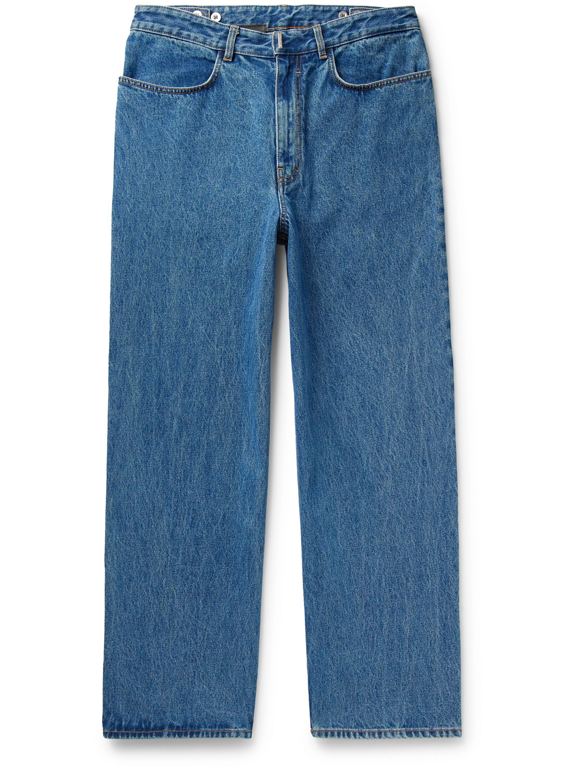 Givenchy Wide-leg Jeans In Blue