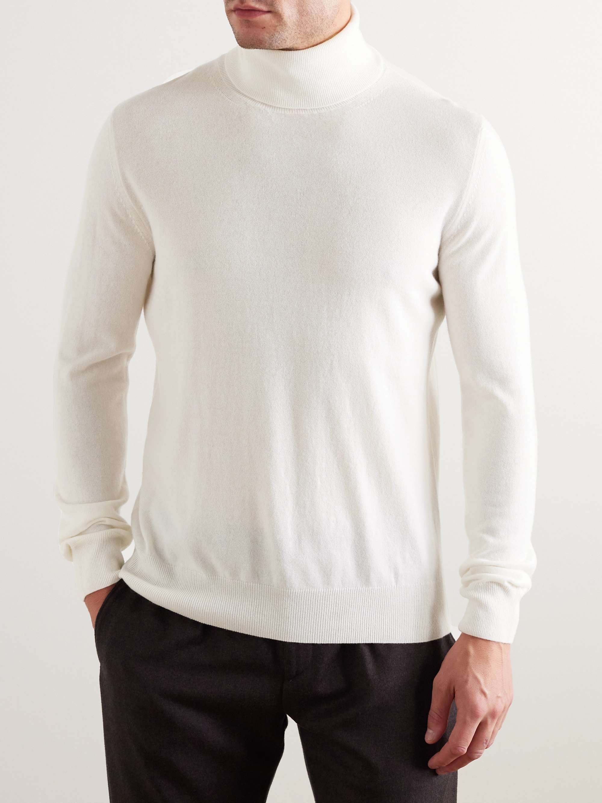 CANALI Slim-Fit Cashmere Rollneck Sweater for Men | MR PORTER