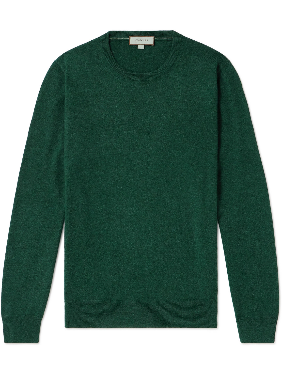 Canali Cashmere Sweater In Green