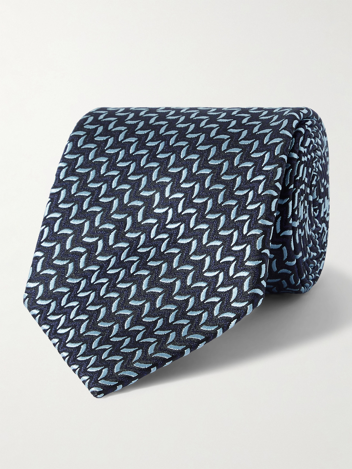 8.5cm Silk-Jacquard Tie