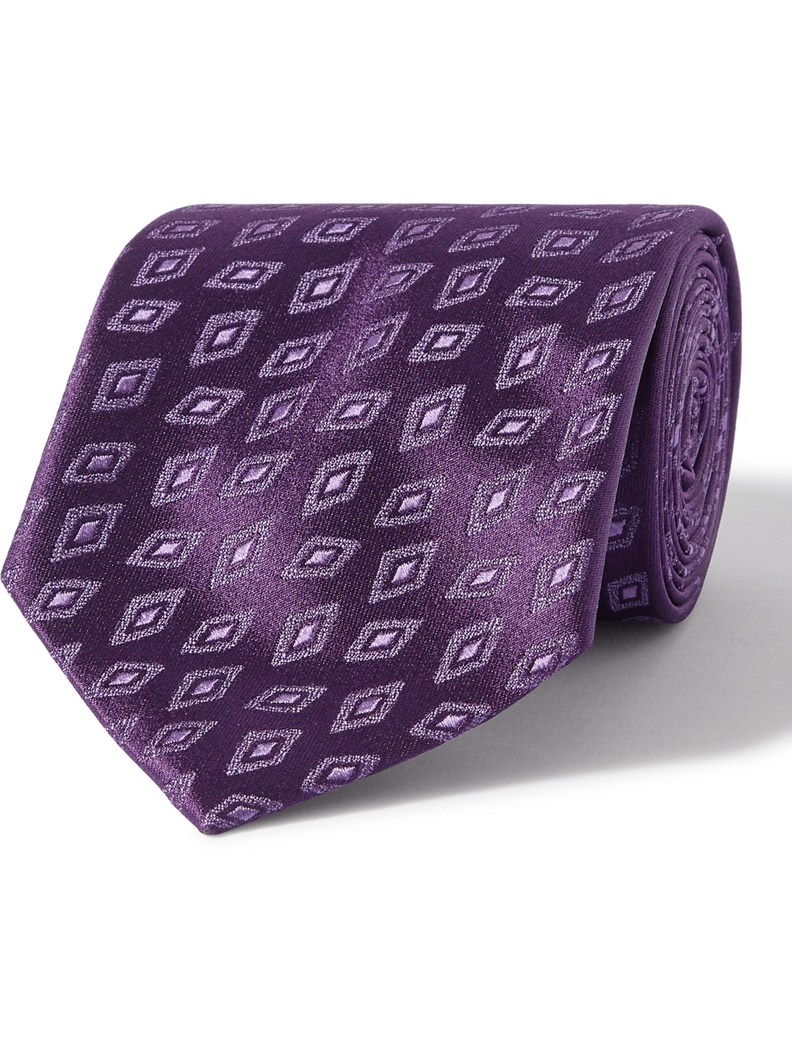 8.5cm Silk-Jacquard Tie