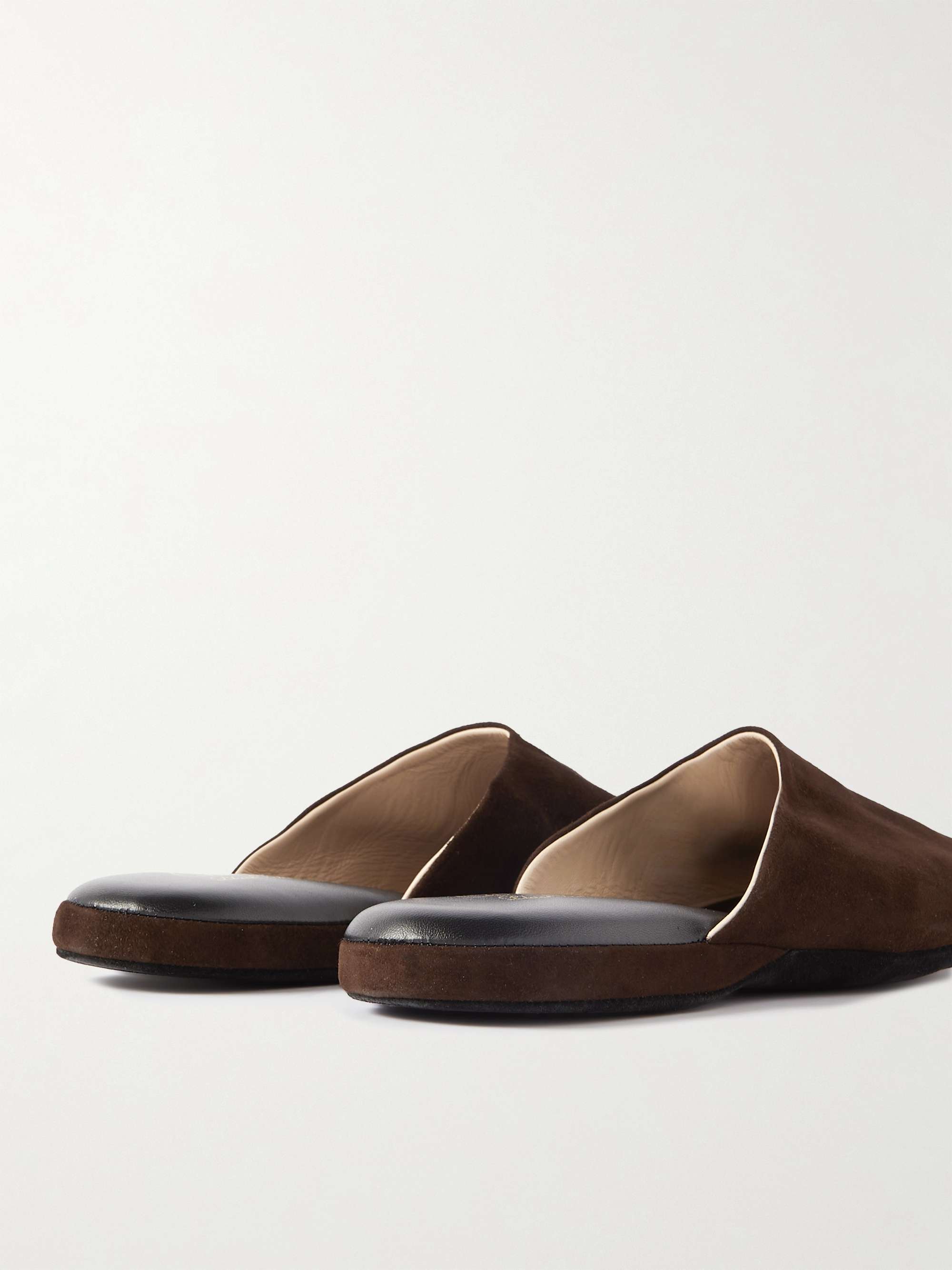 CHARVET Suede Slippers