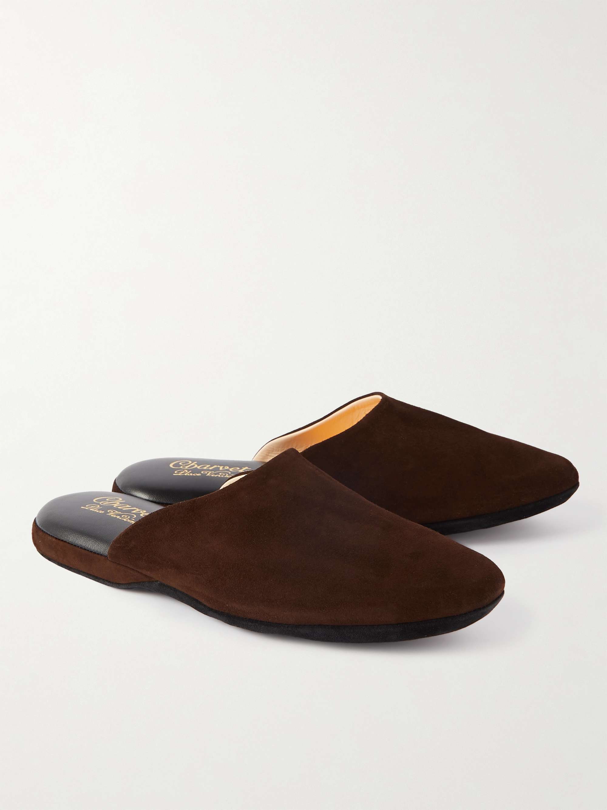 CHARVET Suede Slippers