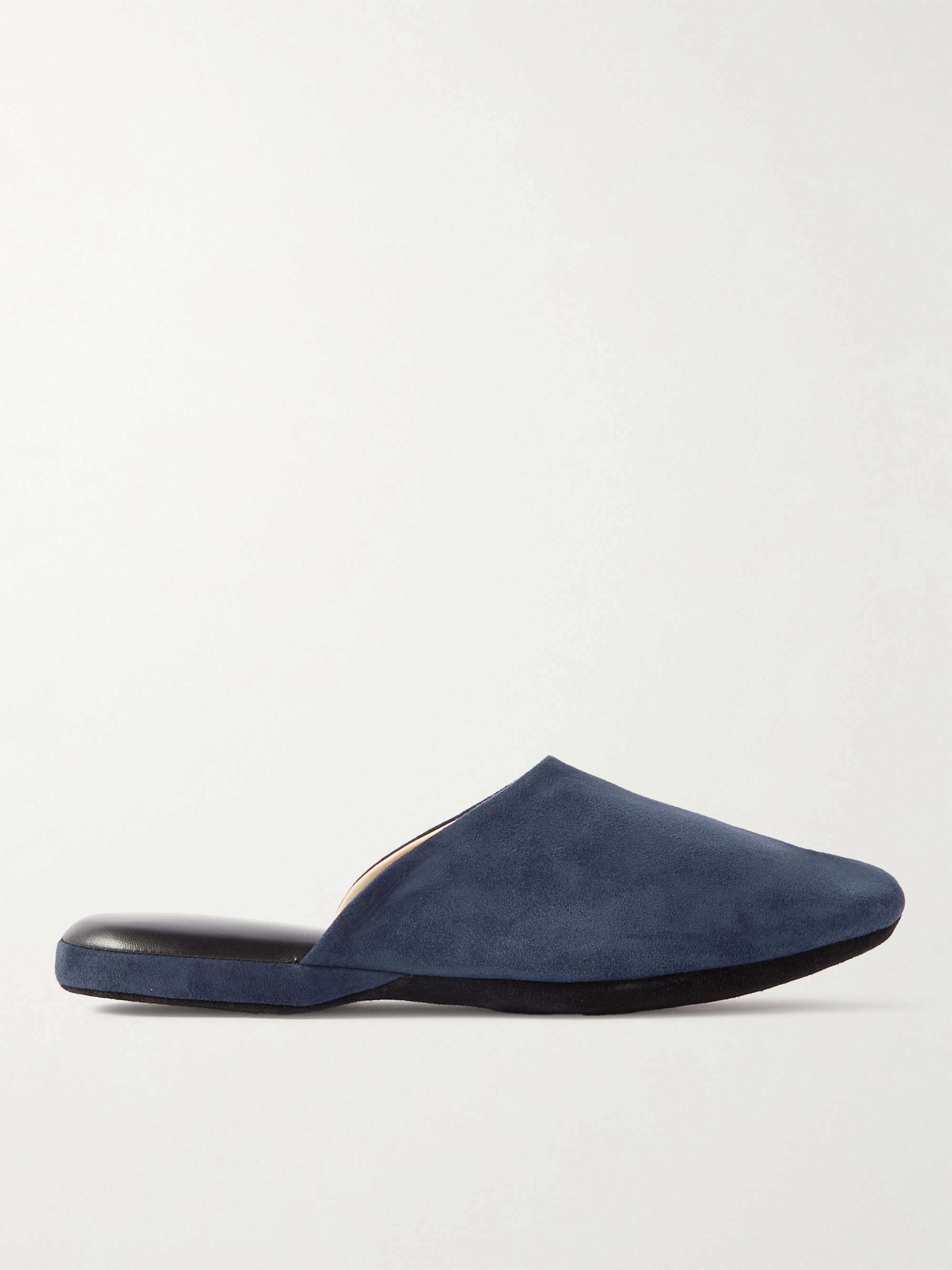 CHARVET Suede Slipper for Men | MR PORTER