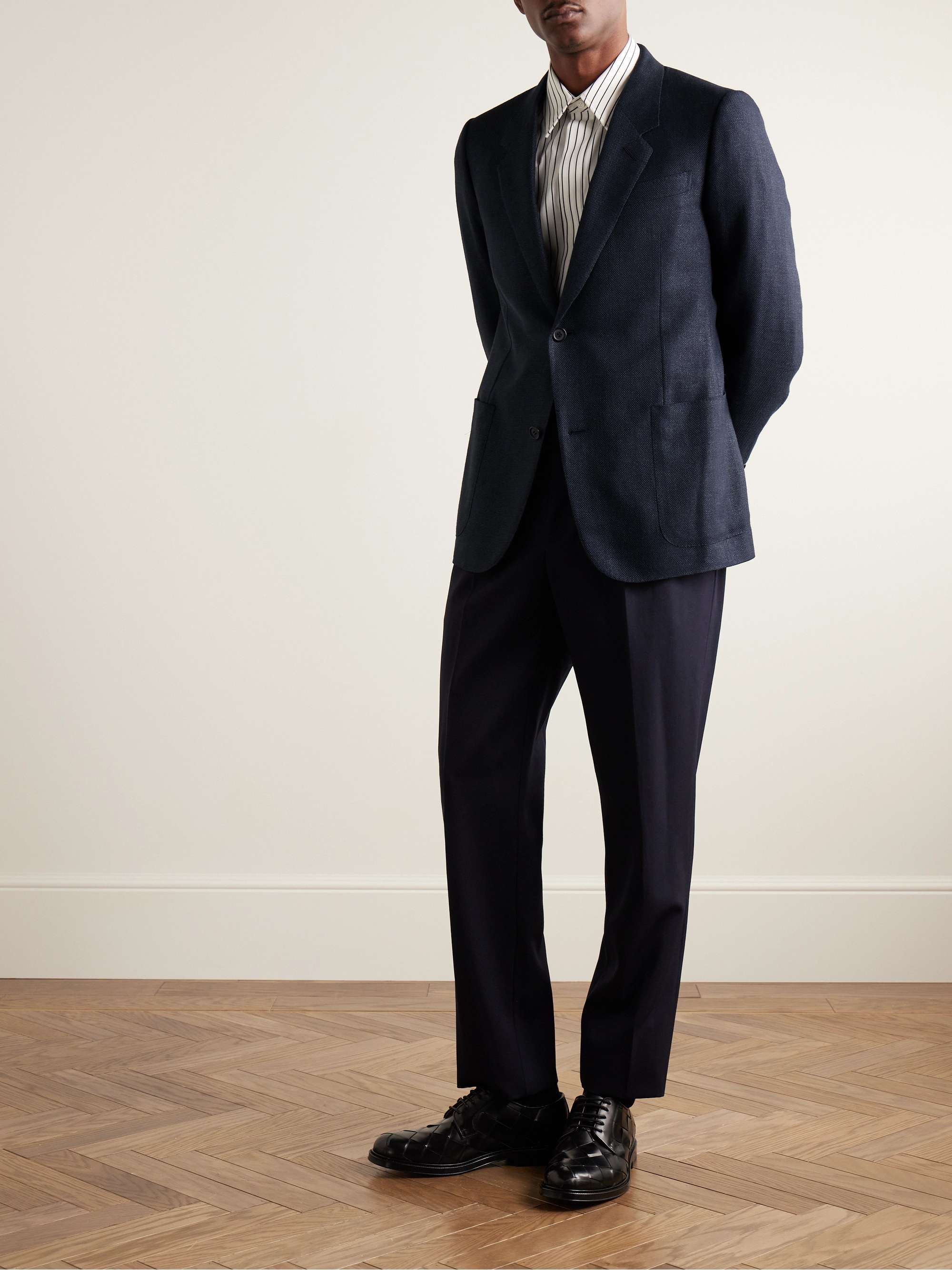 Men's discount hopsack blazer