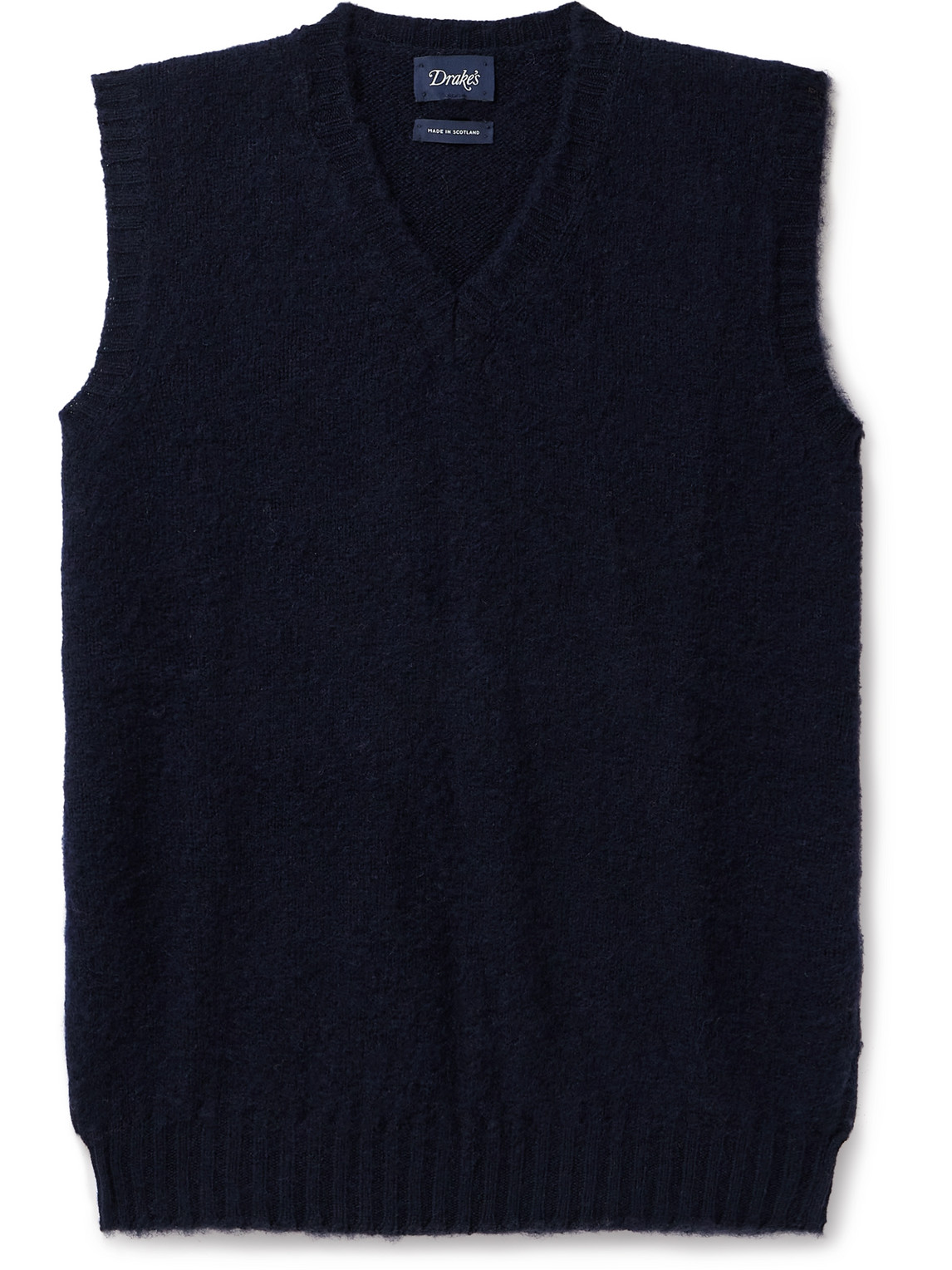 Brushed Wool Sweater Vest