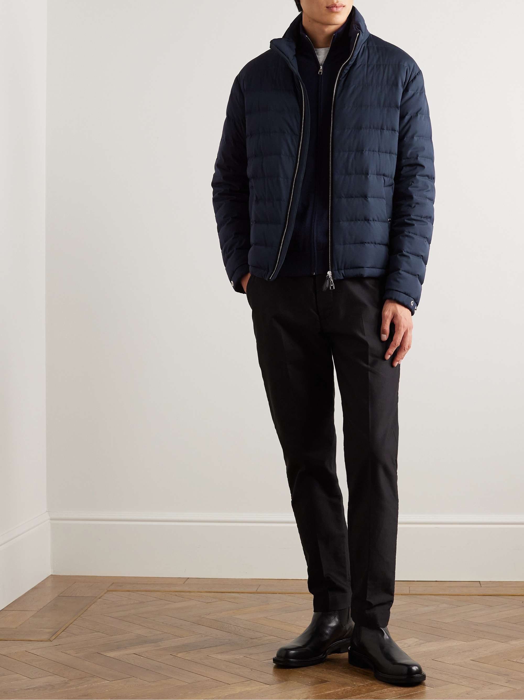 DUNHILL Quilted Shell Down Jacket for Men | MR PORTER