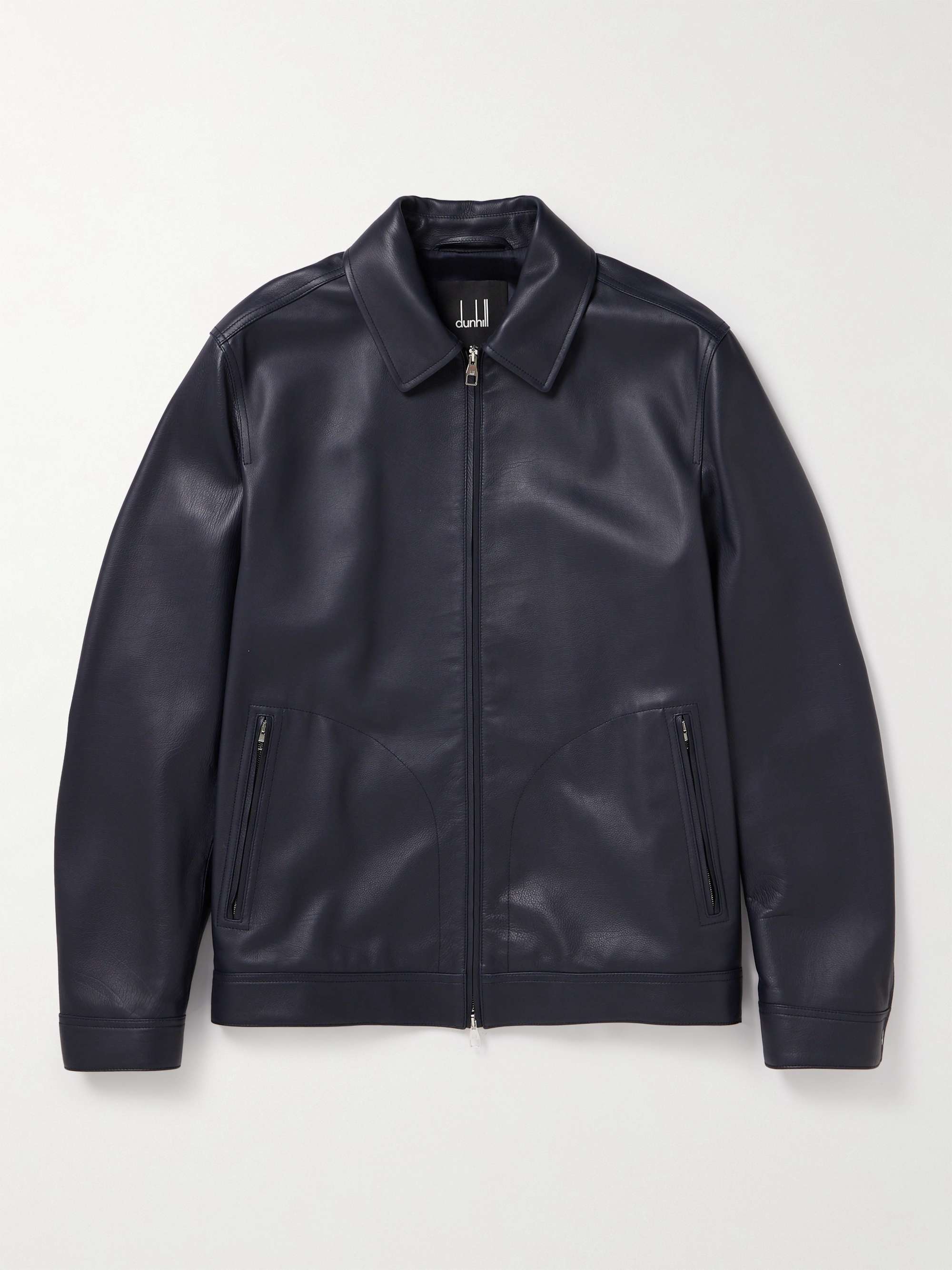 DUNHILL Leather Blouson Jacket for Men | MR PORTER