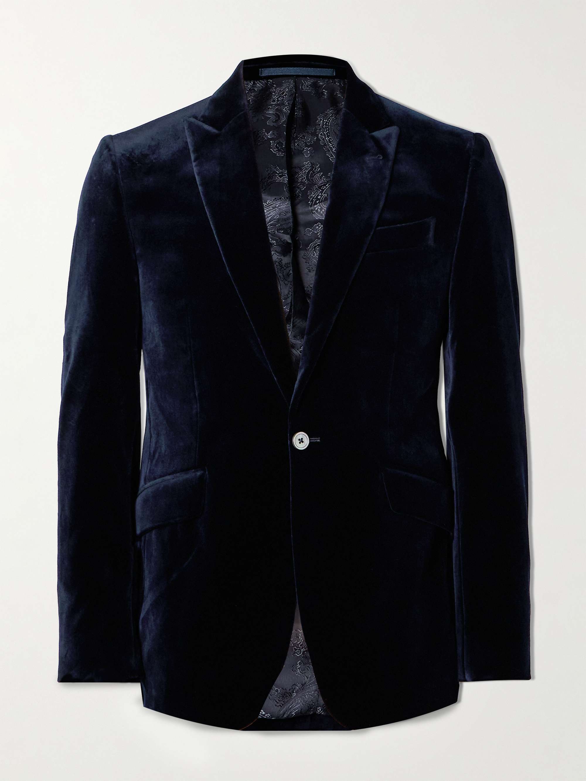 FAVOURBROOK Newport Slim-Fit Cotton-Velvet Tuxedo Jacket for Men | MR ...