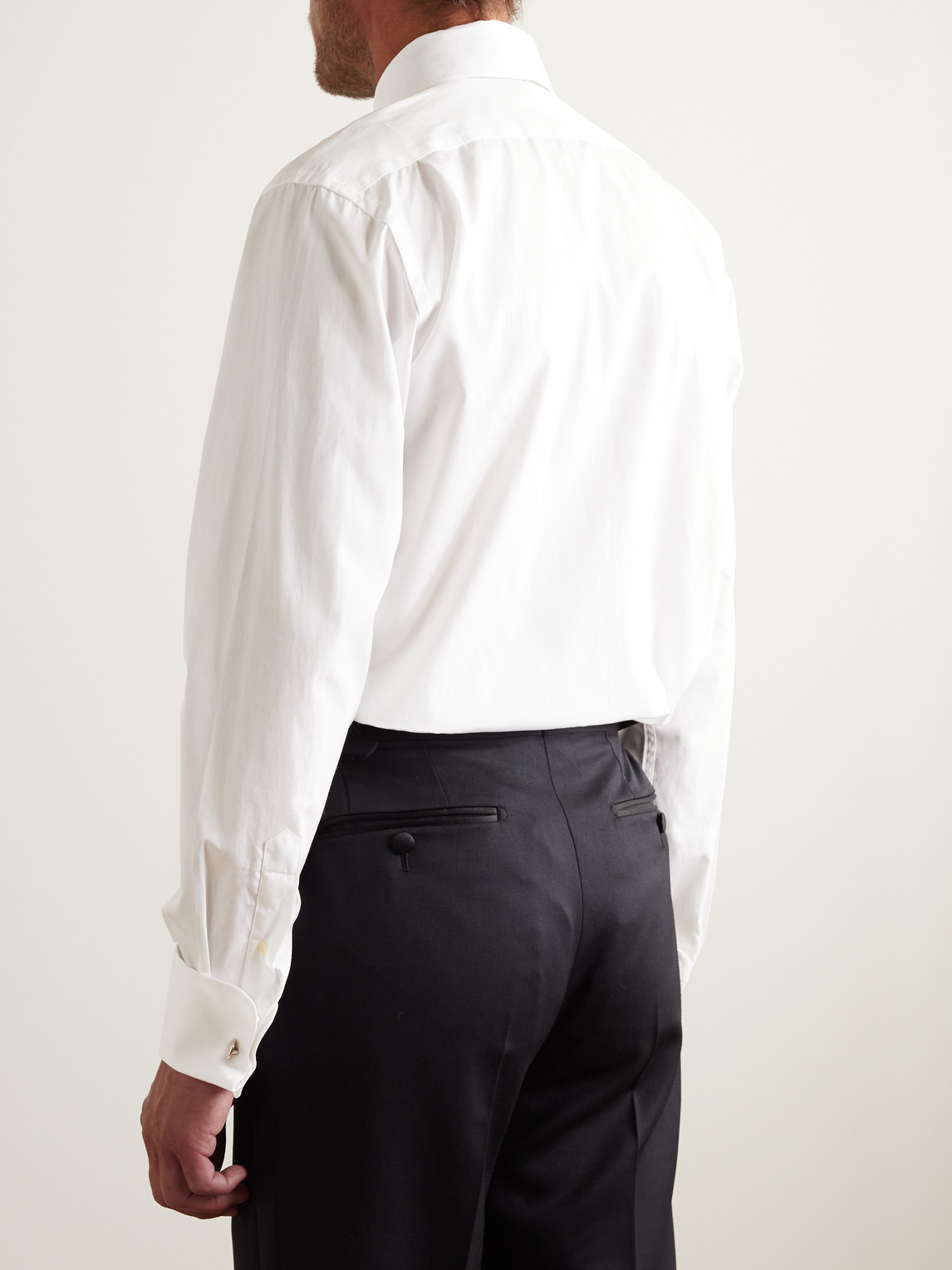 Gatsby Classic-Collar Cotton-Poplin Shirt