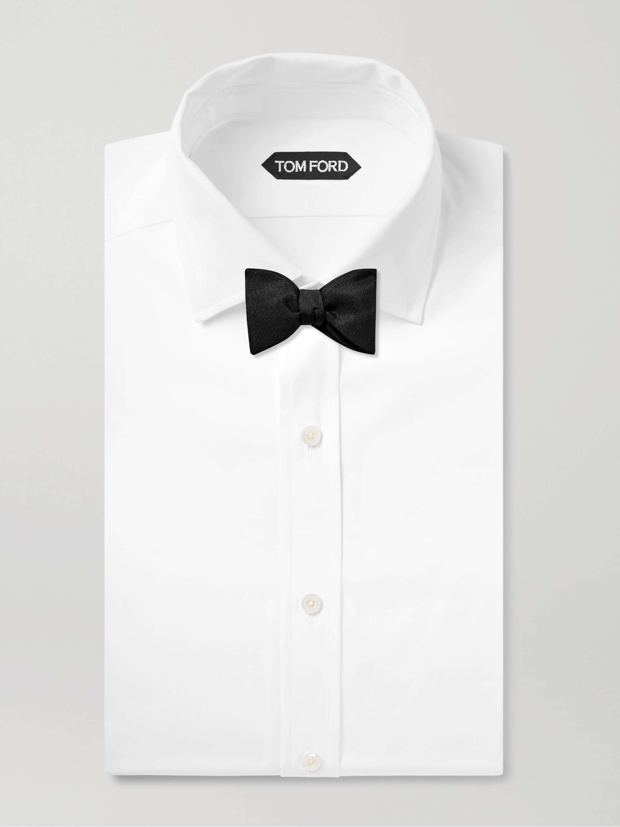 FAVOURBROOK Pre-Tied Silk-Grosgrain Bow Tie for Men | MR PORTER