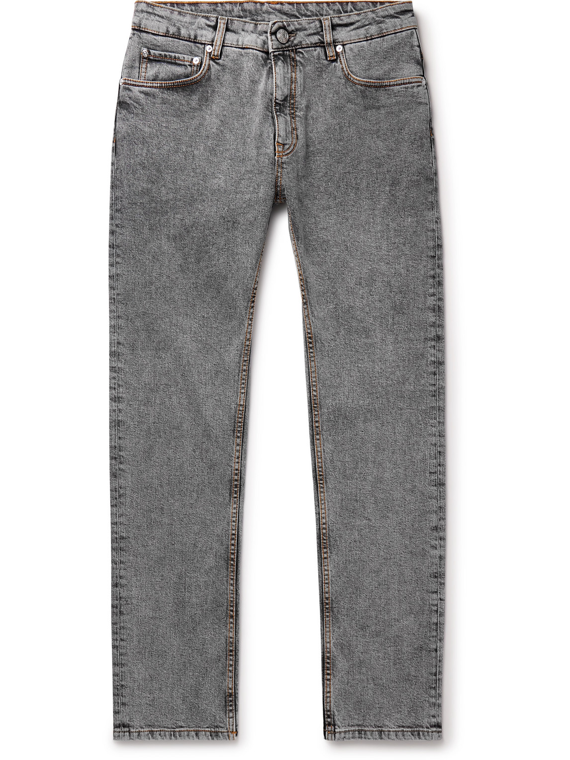 Etro Slim-fit Jeans In Grey