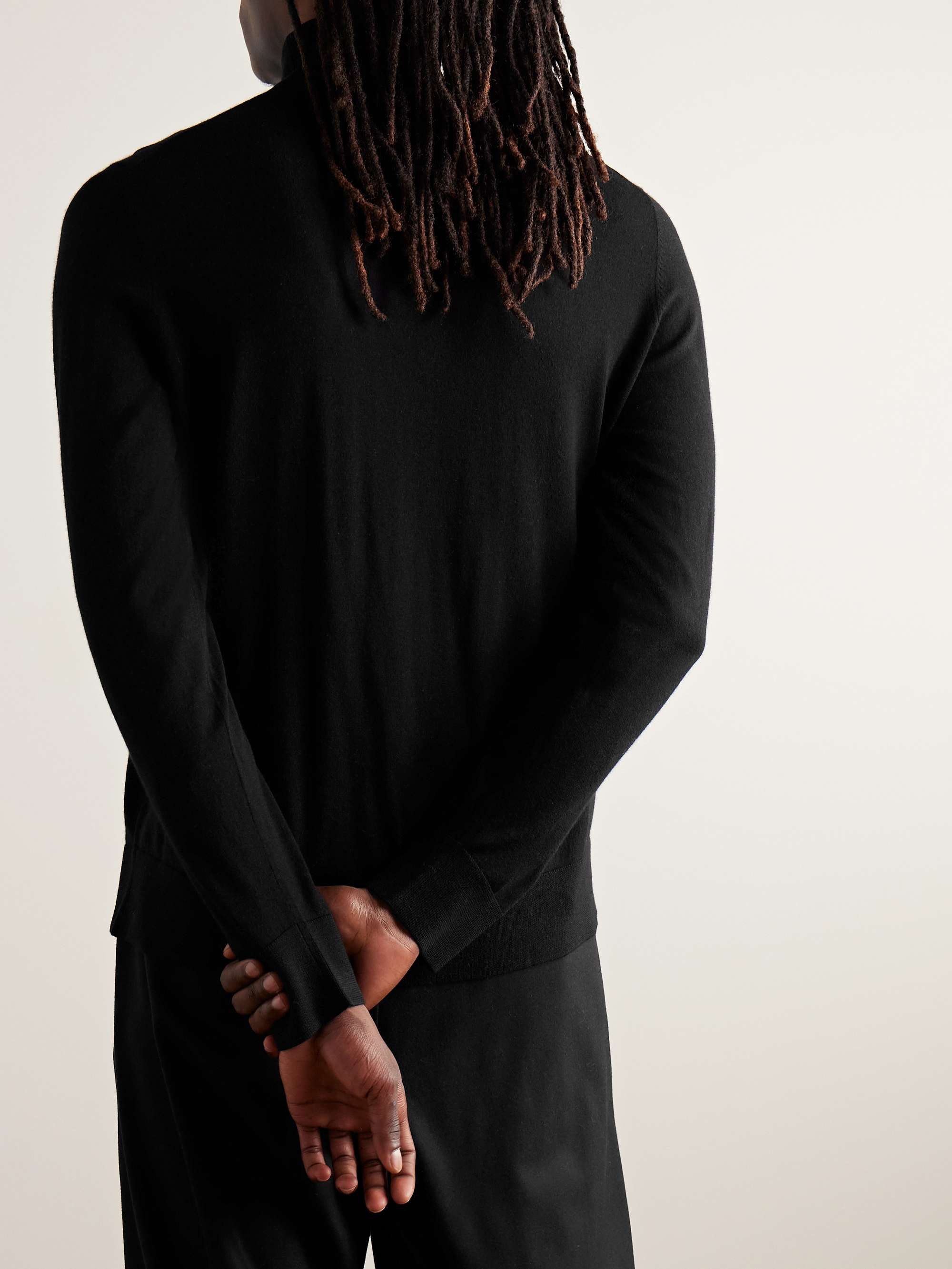 GABRIELA HEARST Jermaine schmal geschnittener Rollkragenpullover aus Merinowolle