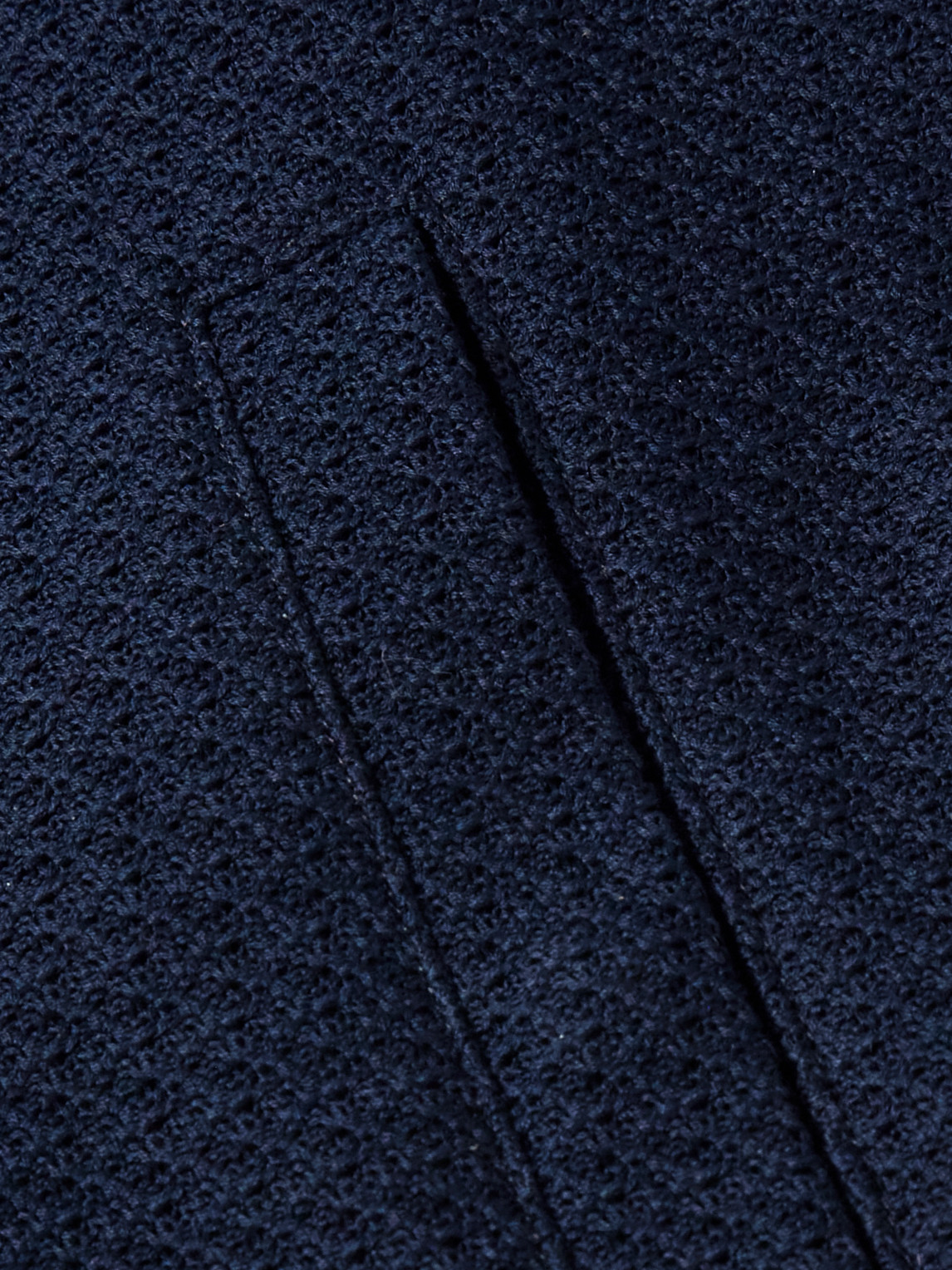 Shop Etro Jacquard-knit Cotton Bomber Jacket In Blue