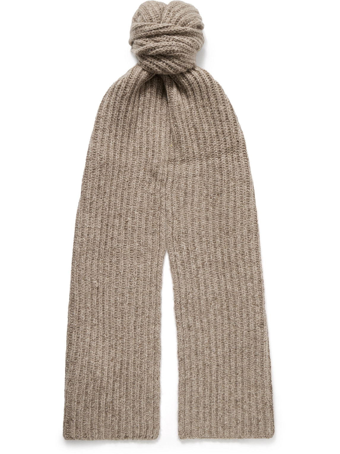 Rubens Ribbed Cashmere Scarf