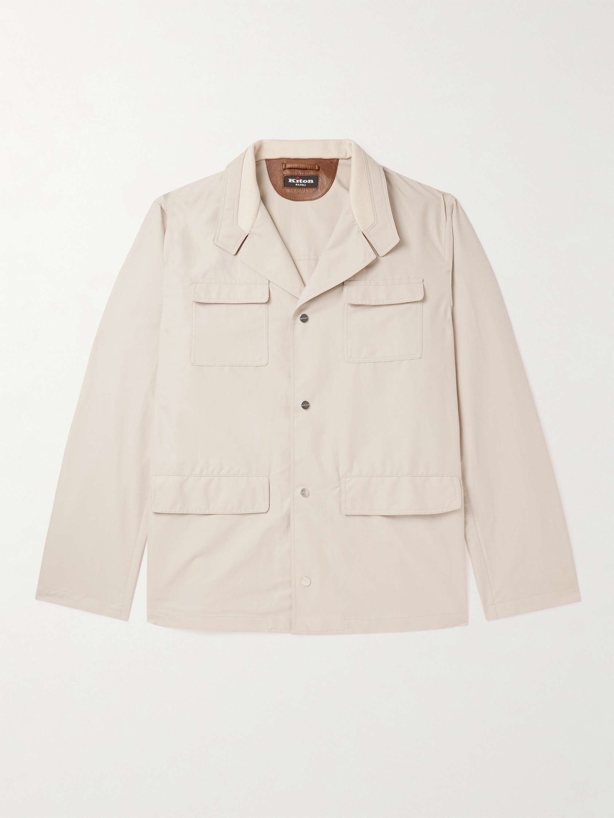 KITON Cotton-Twill Jacket for Men | MR PORTER