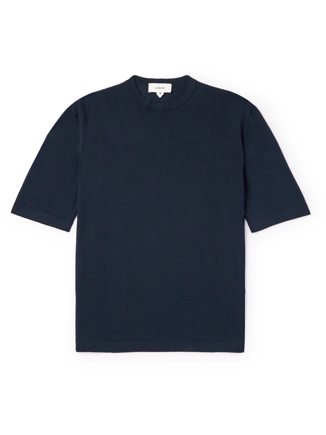 Lardini Cotton T-shirt In Blue