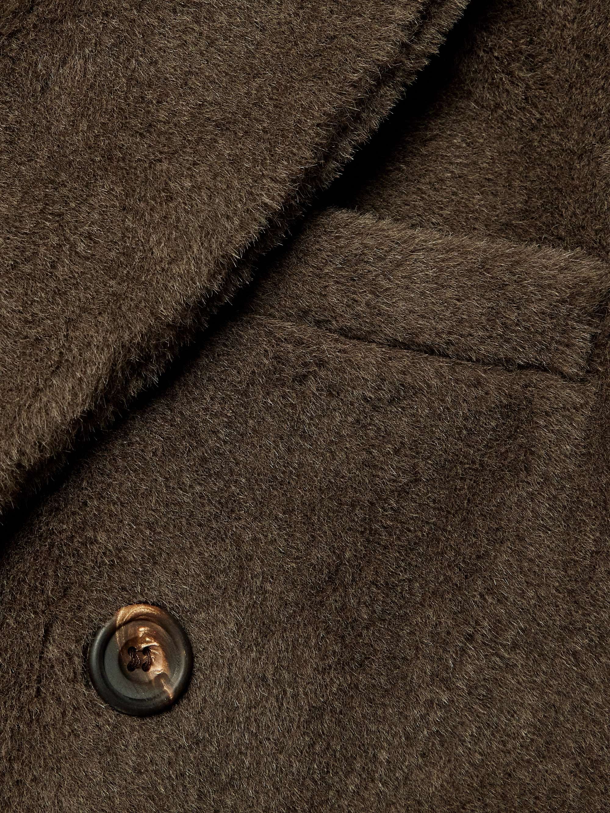 RICHARD JAMES Belted DoubleBreasted Alpaca Coat for Men MR PORTER