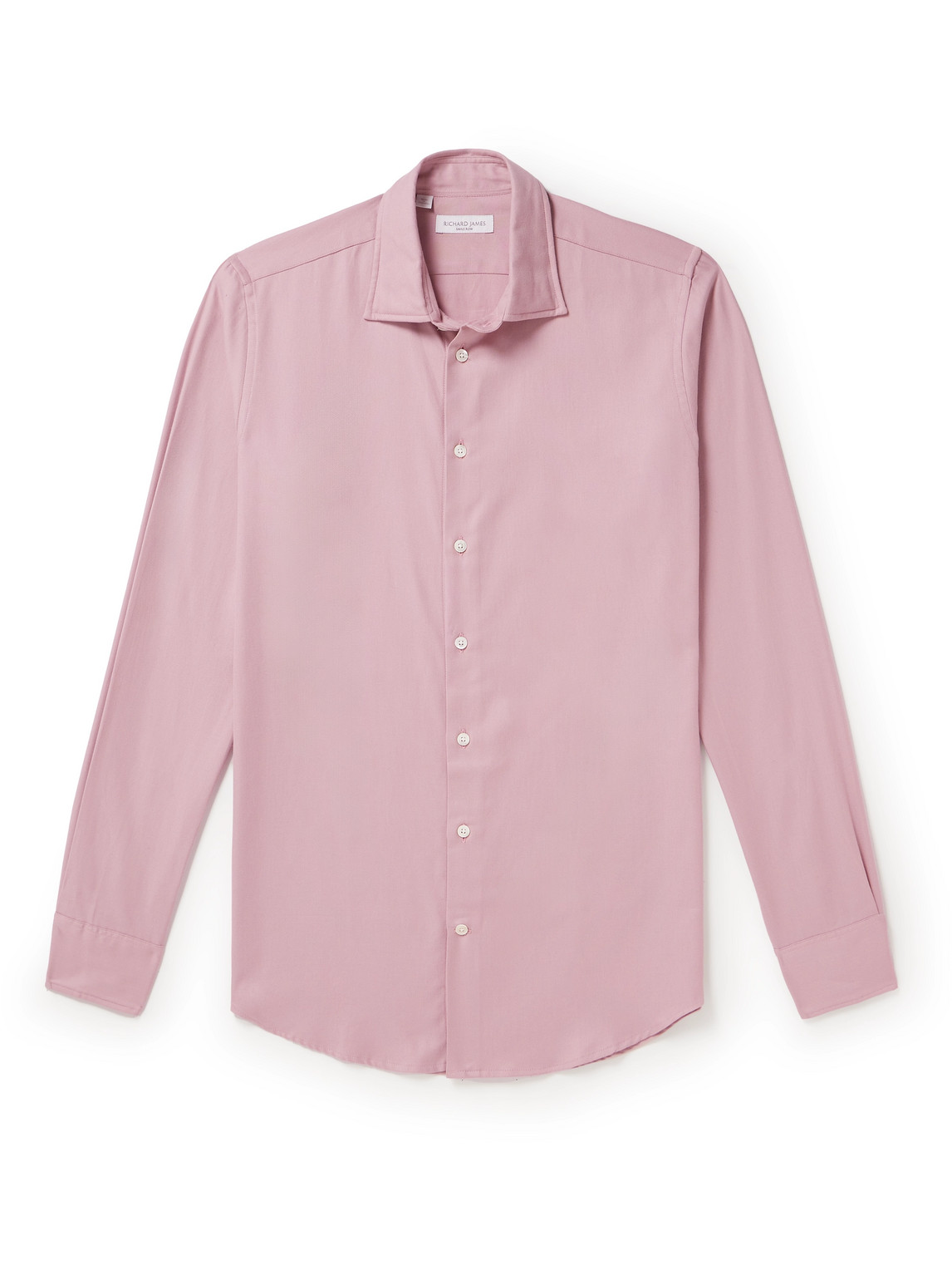 Richard James Cotton-twill Shirt In Pink