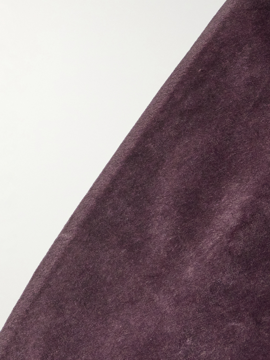 Shop Richard James Cotton-velvet Tuxedo Jacket In Purple