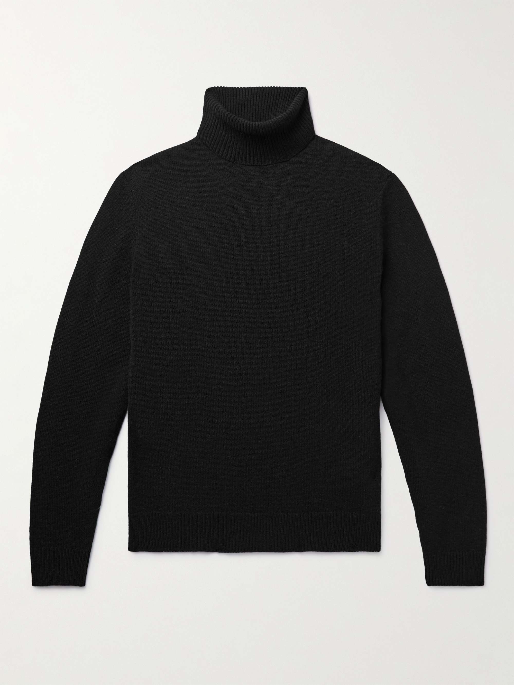 Slim-Fit Cashmere Rollneck Sweater