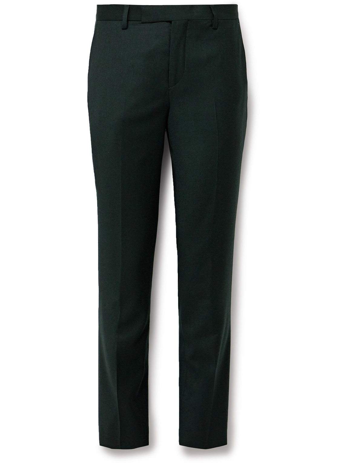 Paul Smith Slim-fit Wool And Cashmere-blend Flannel Suit Trousers In Green