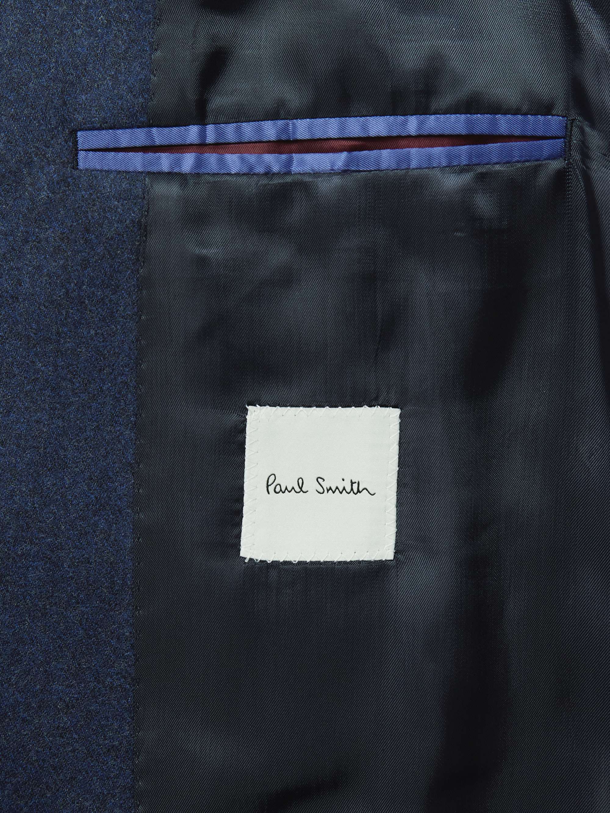 PAUL SMITH Wool and Cashmere-Blend Flannel Blazer for Men | MR PORTER