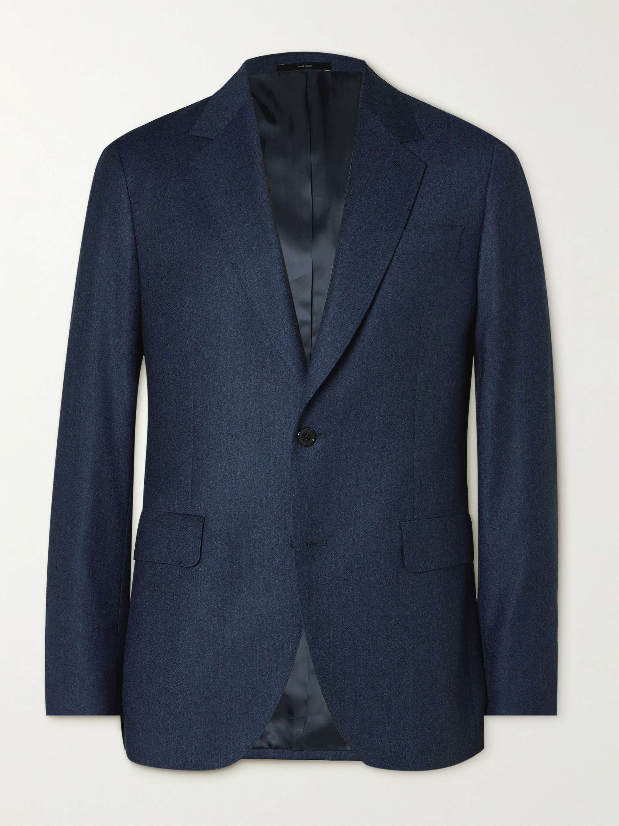 PAUL SMITH Wool and Cashmere-Blend Flannel Blazer for Men | MR PORTER