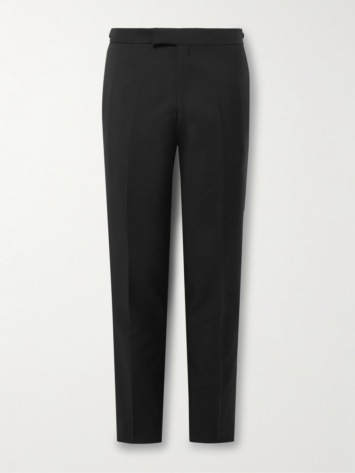 Paul Smith Slim-Fit Satin-Trimmed Wool and Mohair-Blend Tuxedo Trousers - Men