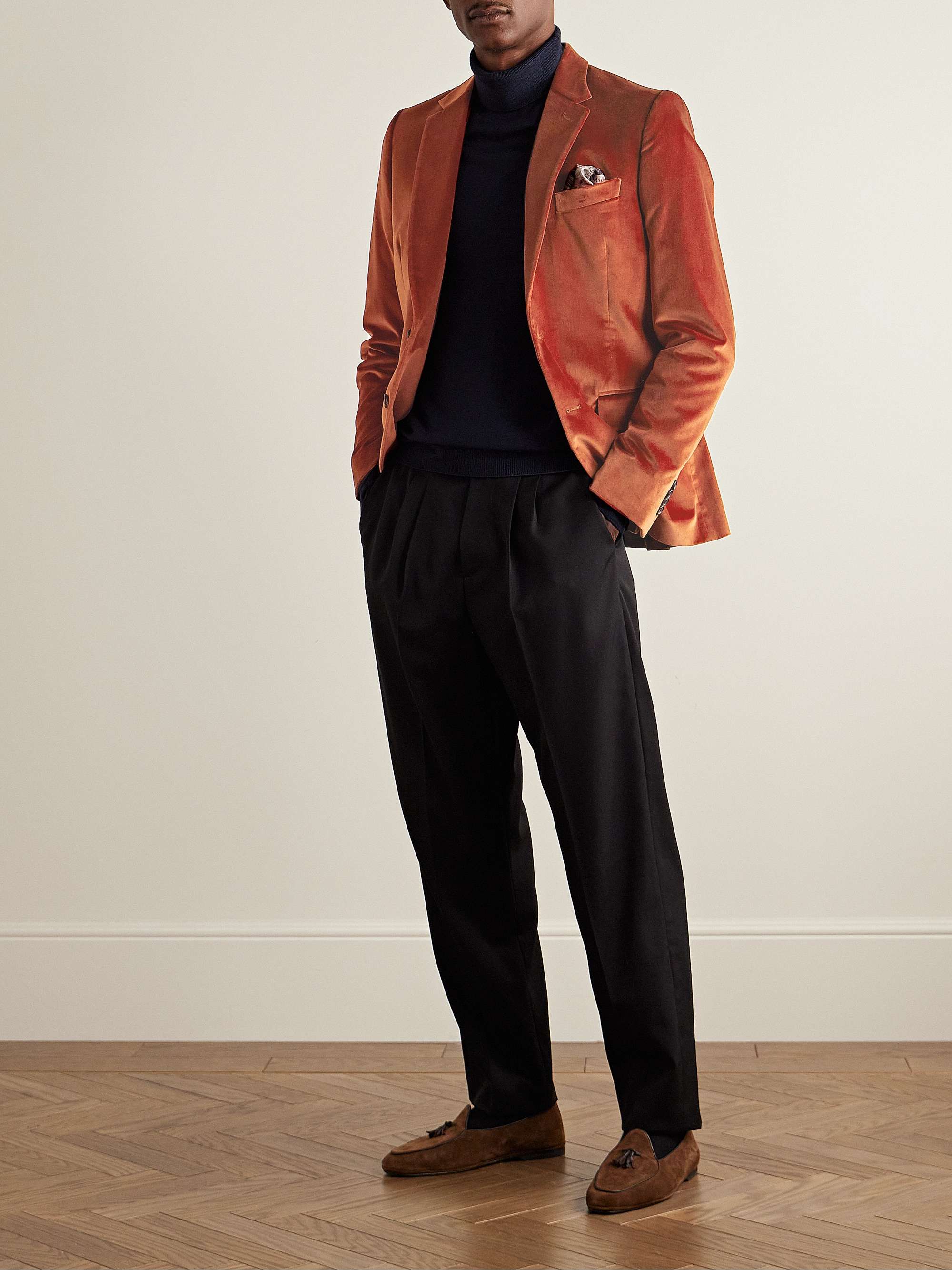 PAUL SMITH Cotton-Velvet Blazer for Men