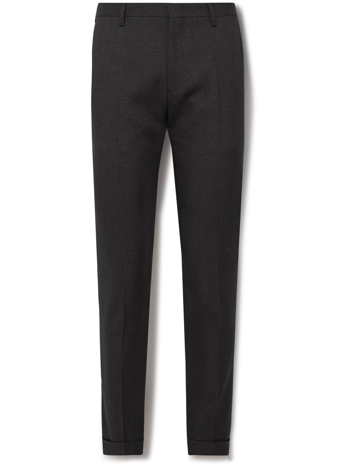 Paul Smith Slim-fit Straight-leg Wool Suit Trousers In Gray