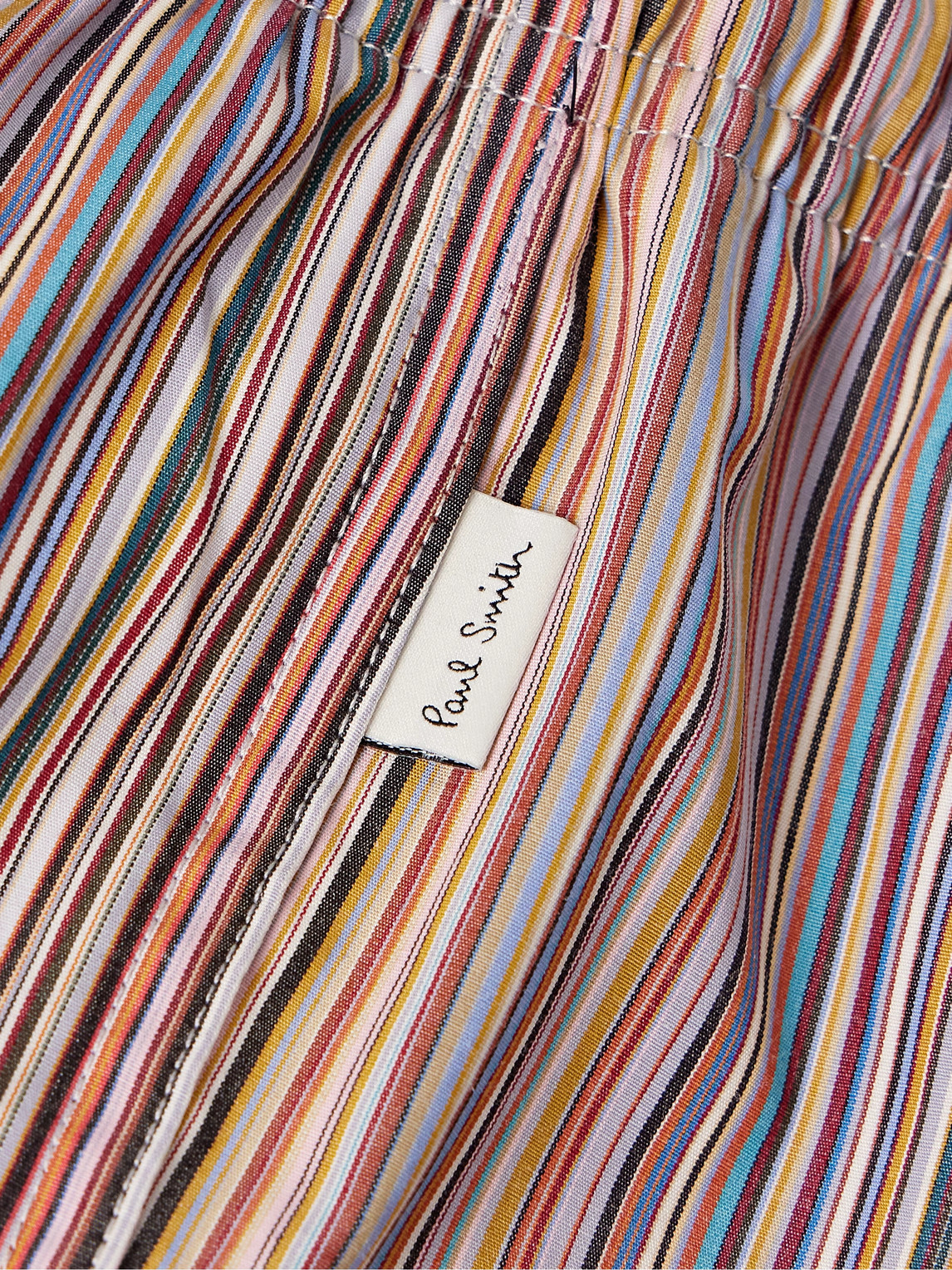 PAUL SMITH STRIPED COTTON PYJAMA TROUSERS