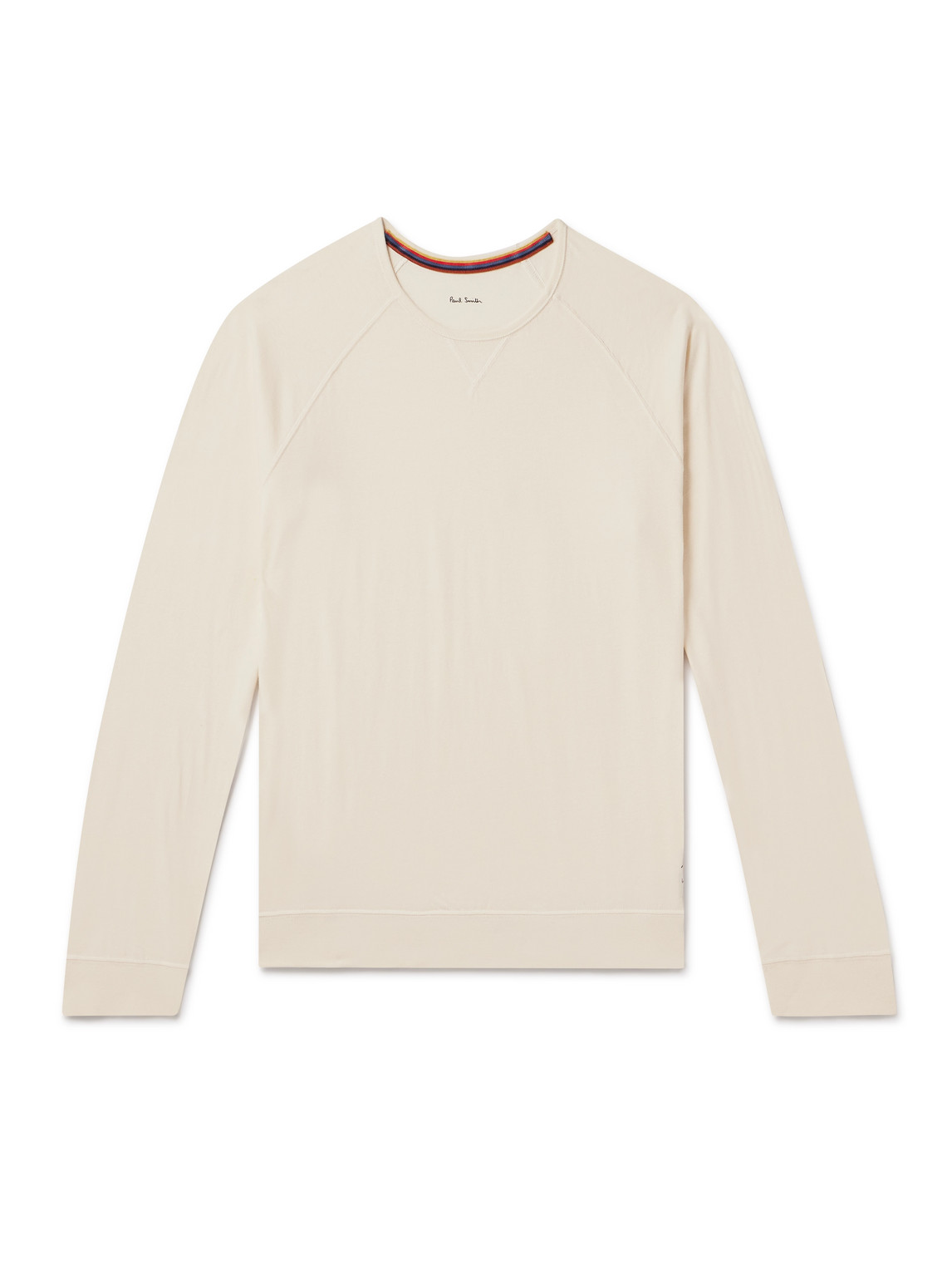 Paul Smith Cotton-jersey T-shirt In Neutrals