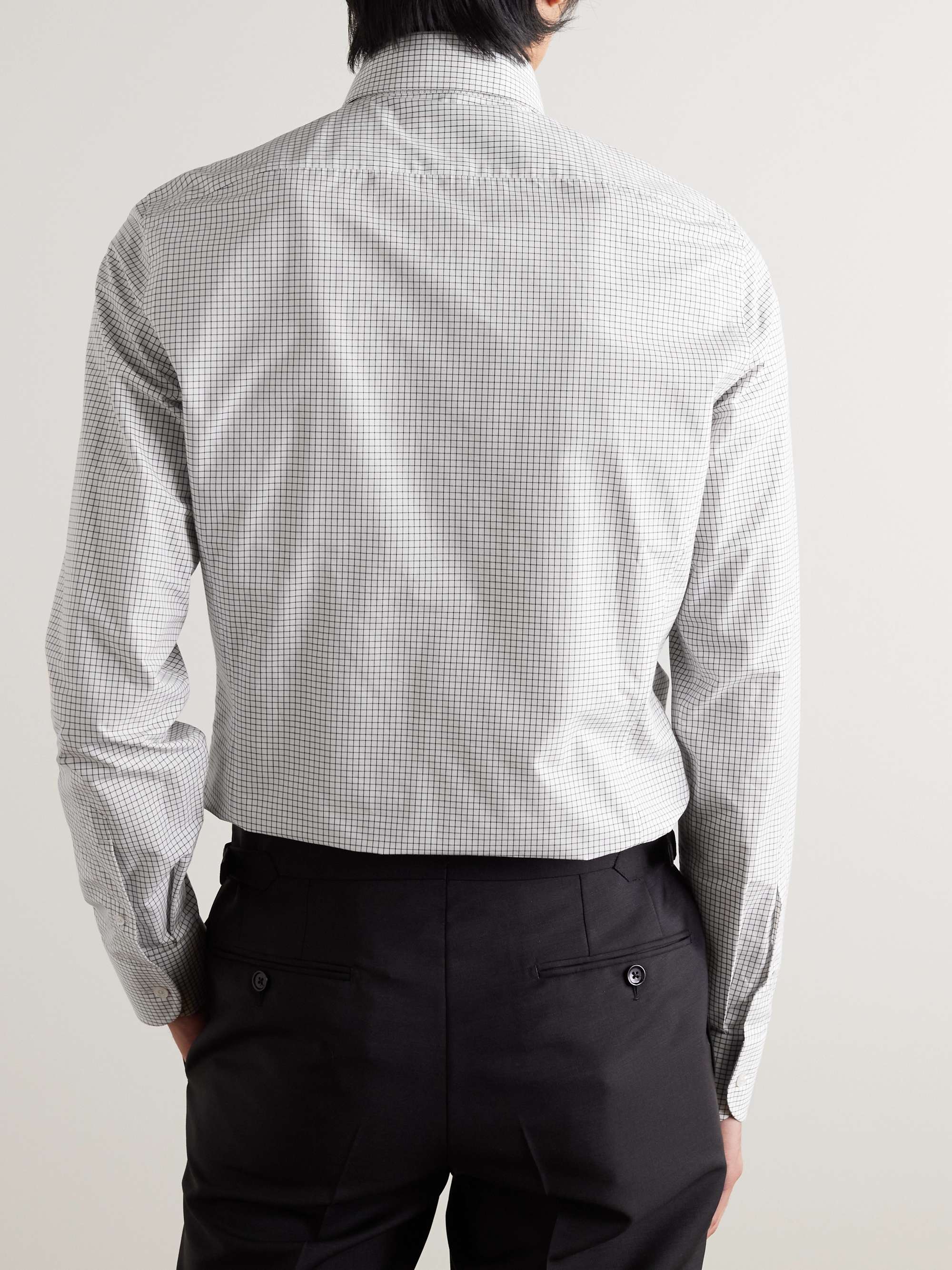 TOM FORD Camicia slim-fit in popeline di cotone