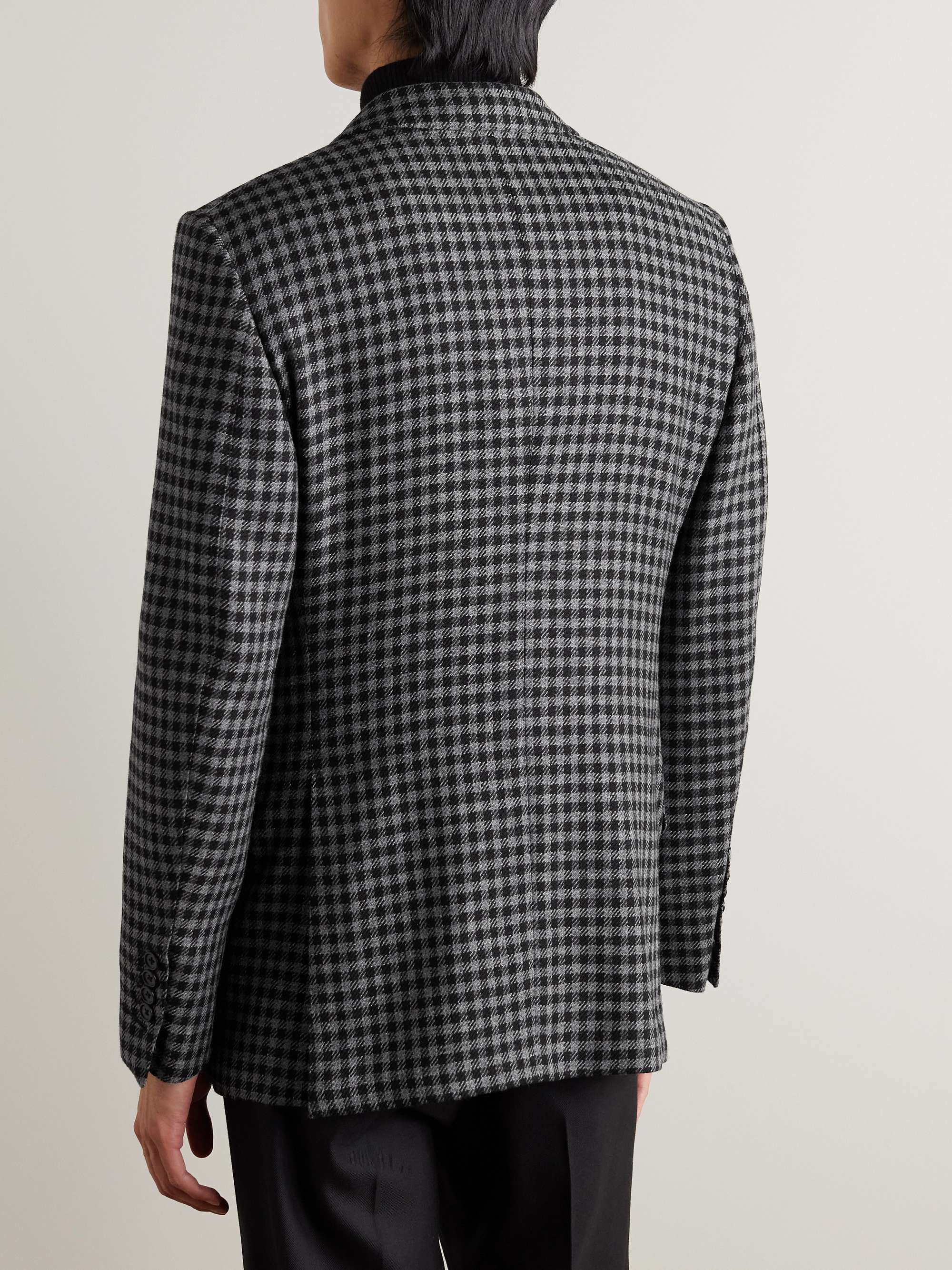 TOM FORD O'Connor Slim-Fit Gingham Wool, Mohair and Cashmere-Blend Suit ...