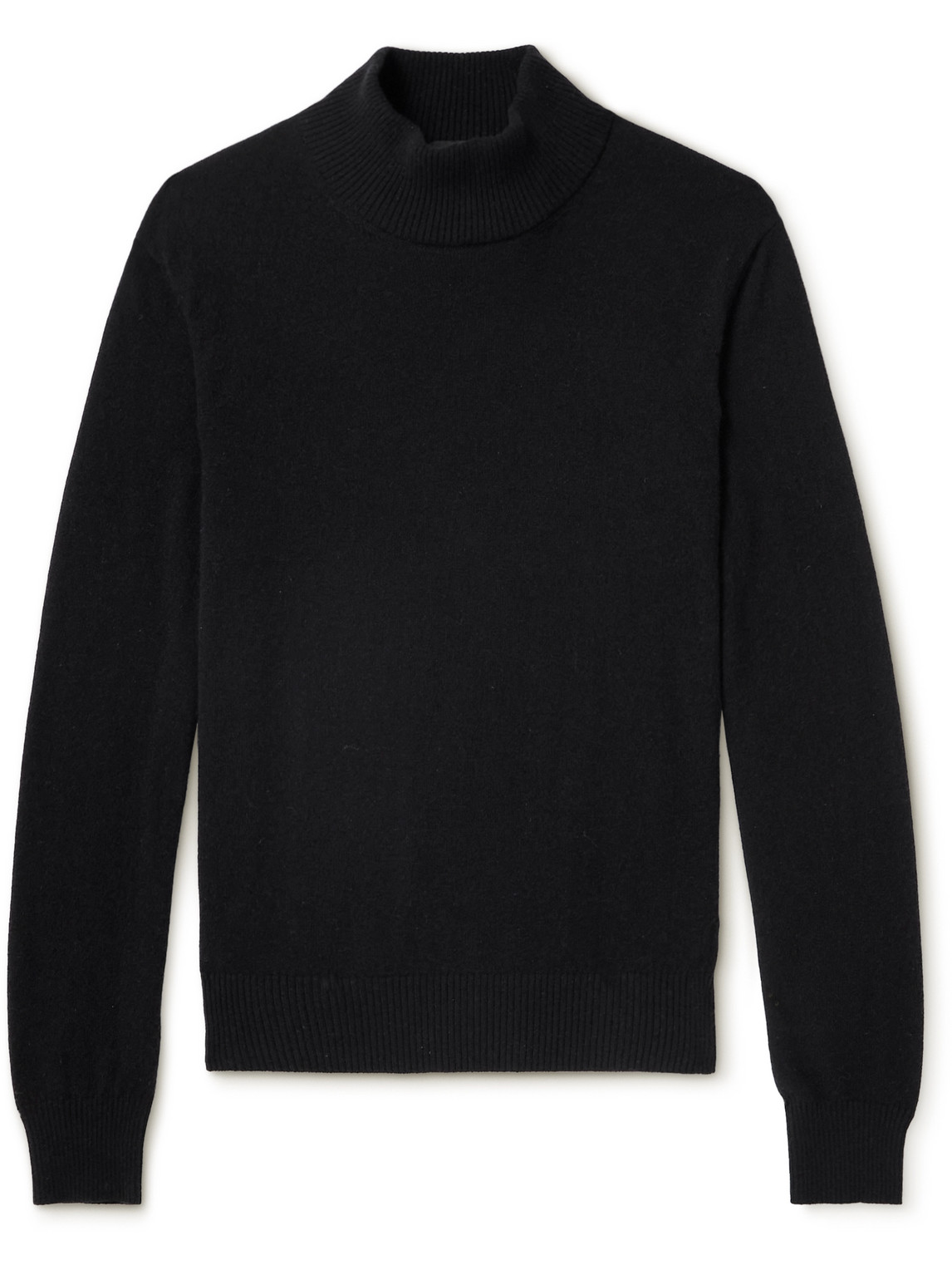 Tom Ford Cashmere Mock-neck Sweater In Black