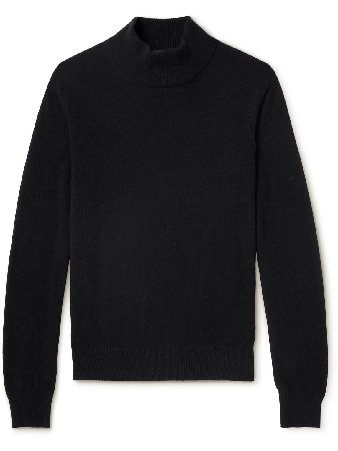 Tom Ford Cashmere Mock-neck Jumper In Black