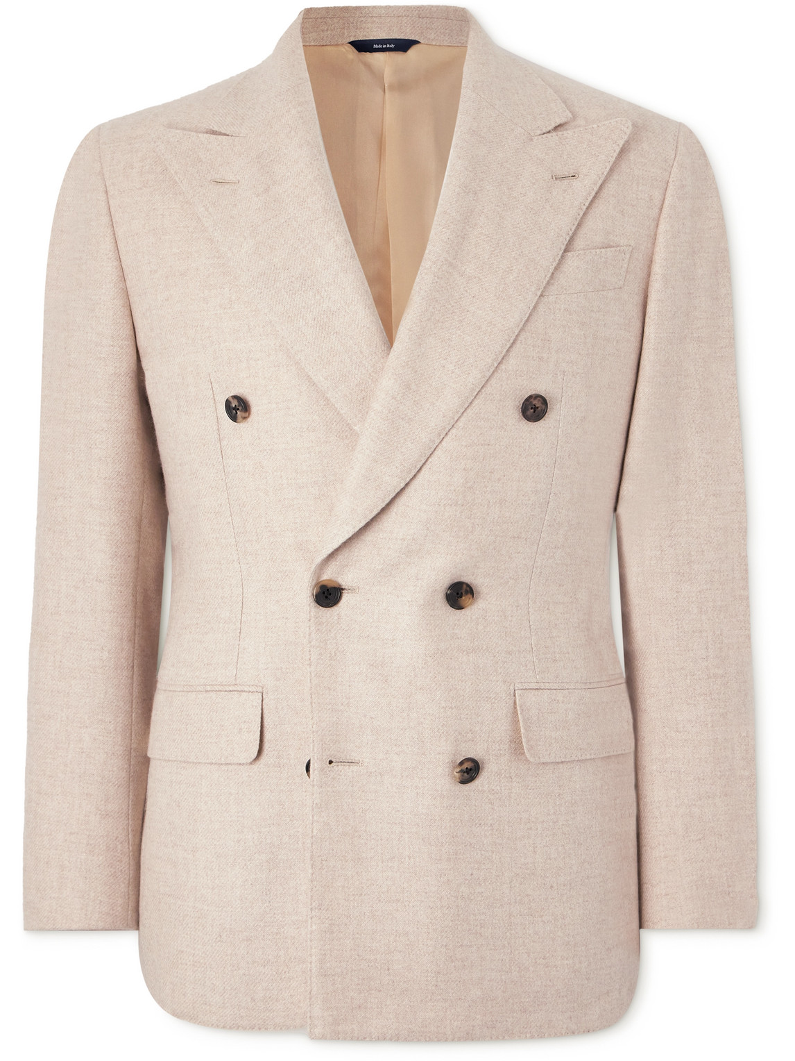 Unstructured double breasted blazer clearance