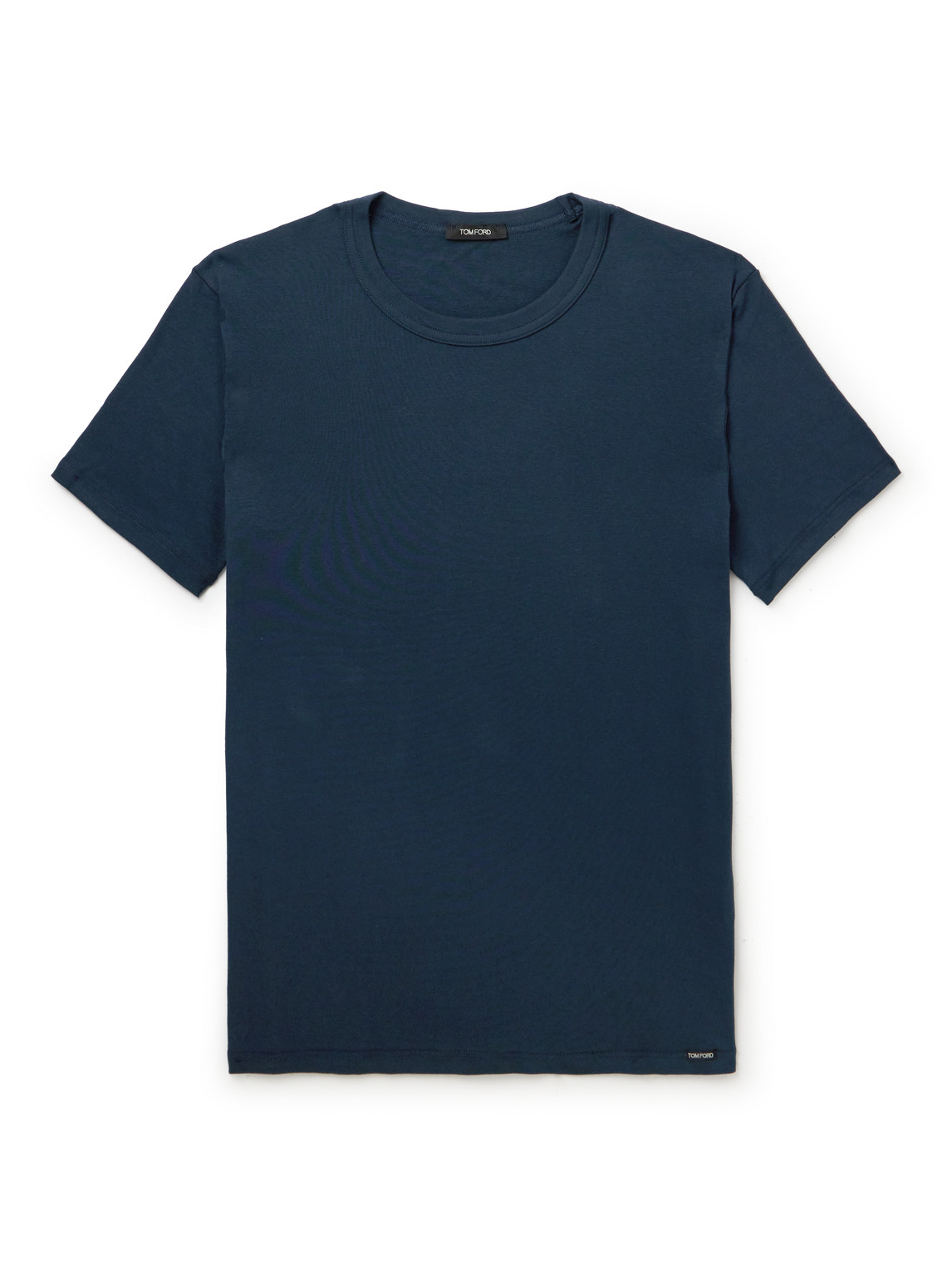 Tom Ford Slim-fit Stretch-cotton Jersey T-shirt In Blue