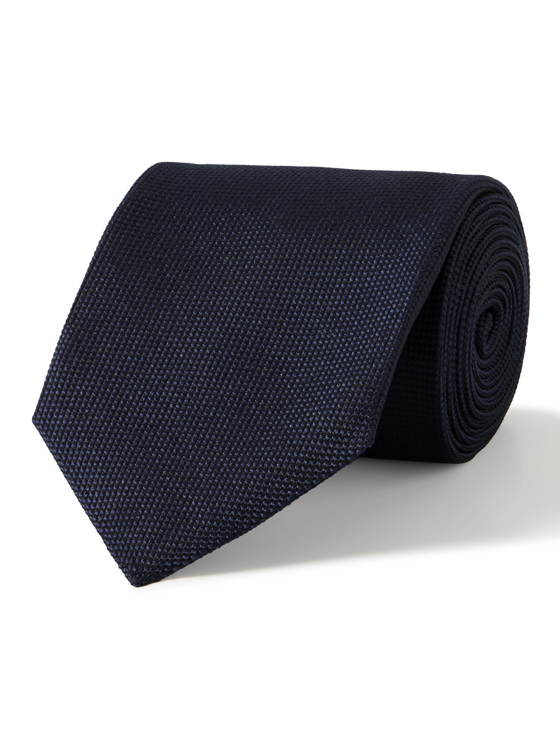 Tom Ford 7cm Silk-jacquard Tie In Blue