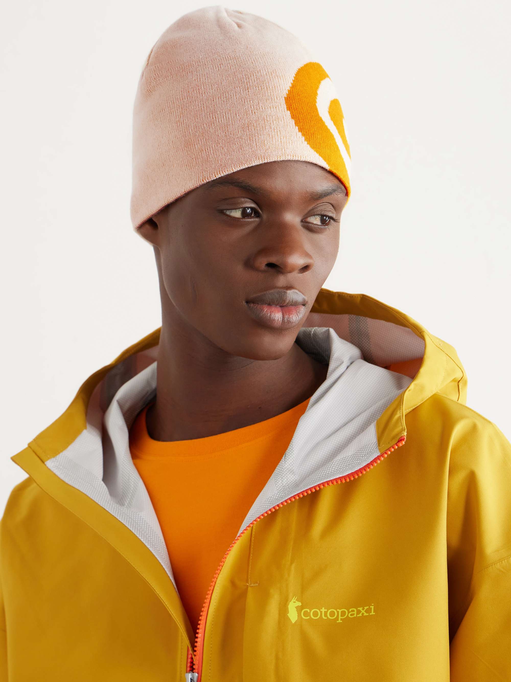 ostrya / Swirl Merino Beanie ostrya オストリア ビーニー イエロー