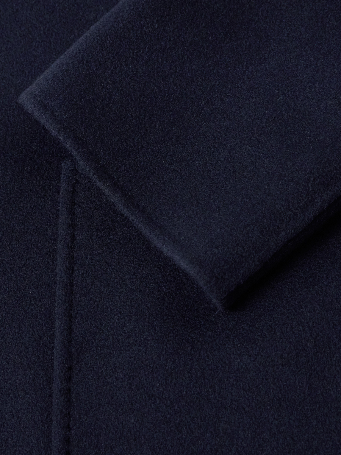 Shop Umit Benan B+ Cashmere Coat In Blue