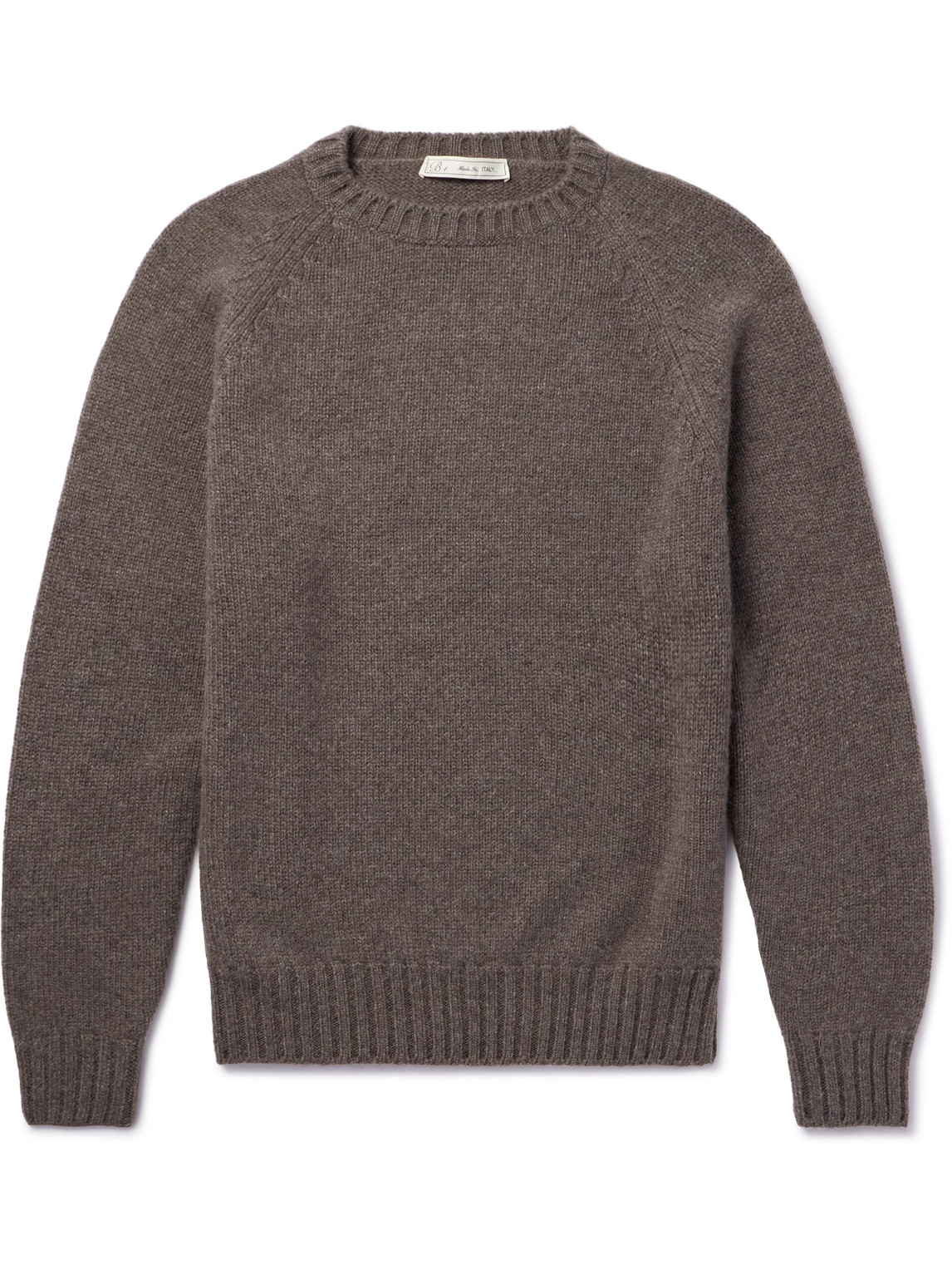 Umit Benan B+ Cashmere Sweater In Brown