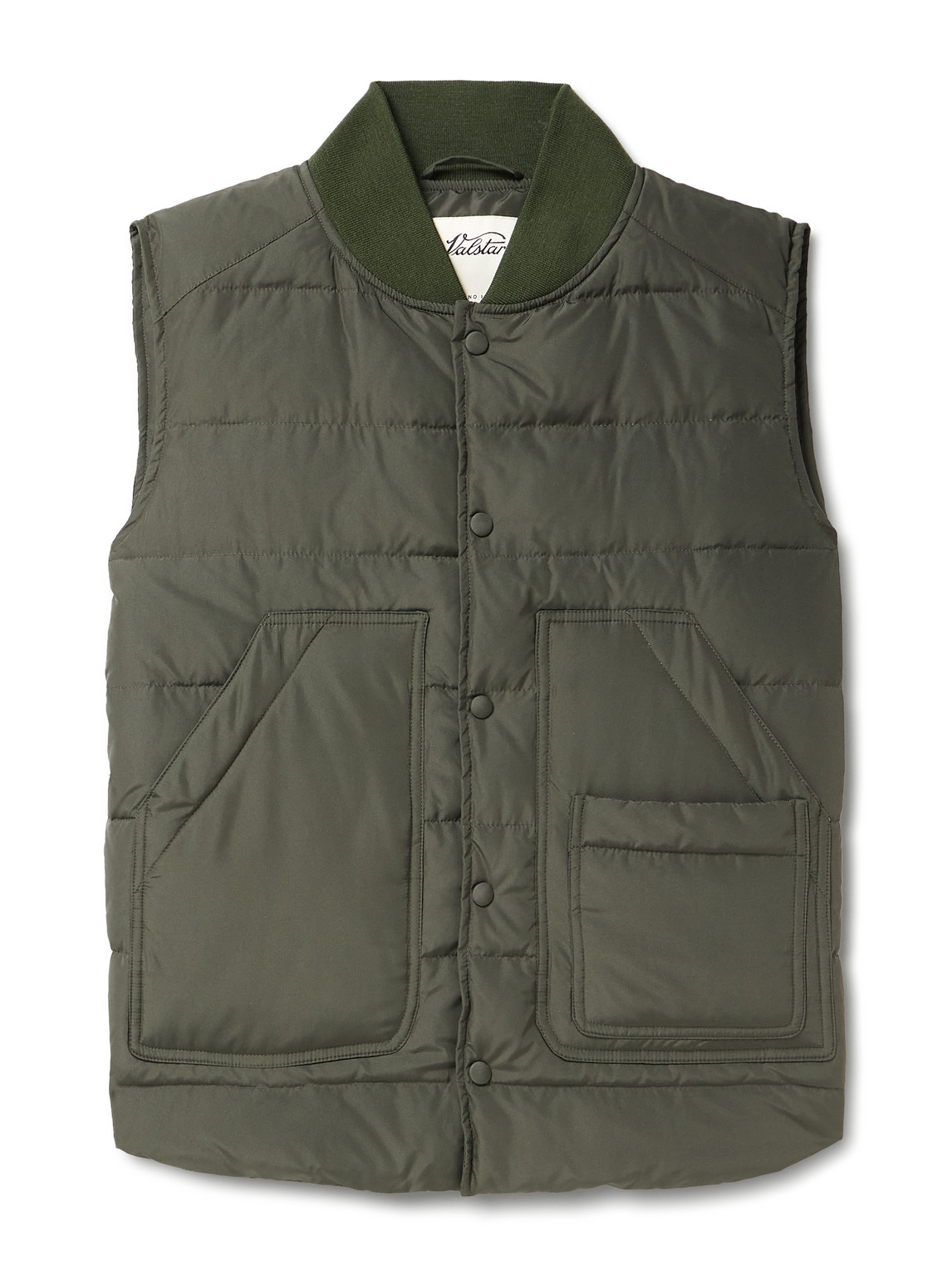 Quilted Padded Shell Down Gilet