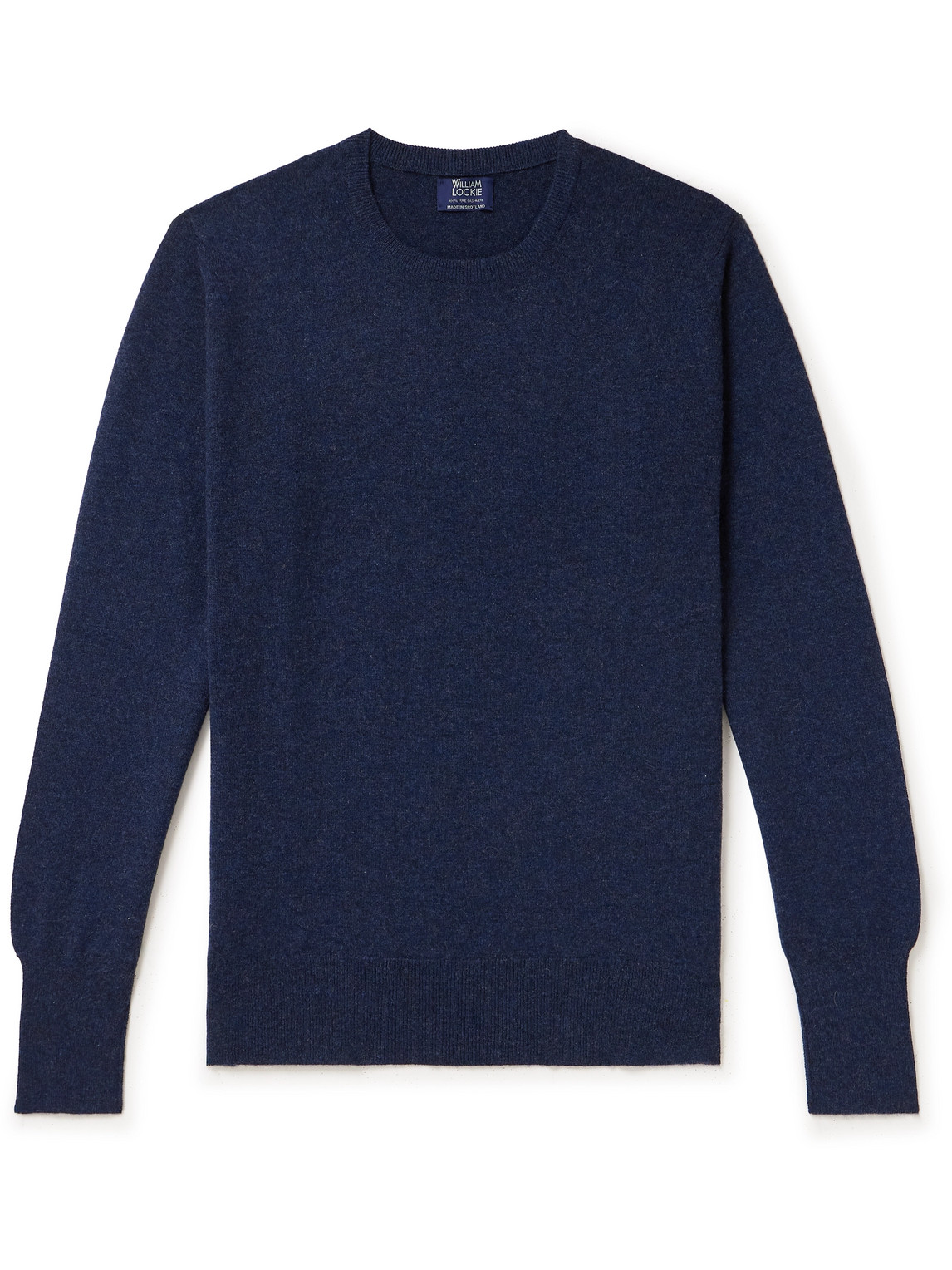 William Lockie Oxton Cashmere Sweater In Blue