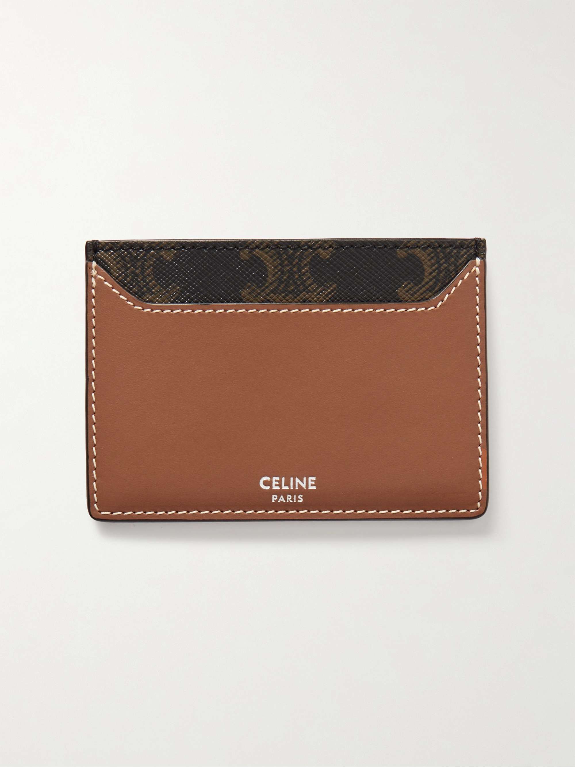 CHERRY LOS ANGELES Full-Grain Leather Cardholder for Men