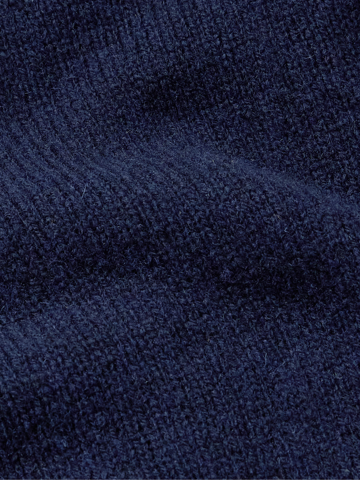 Shop William Lockie Shetland Wool Sweater In Blue