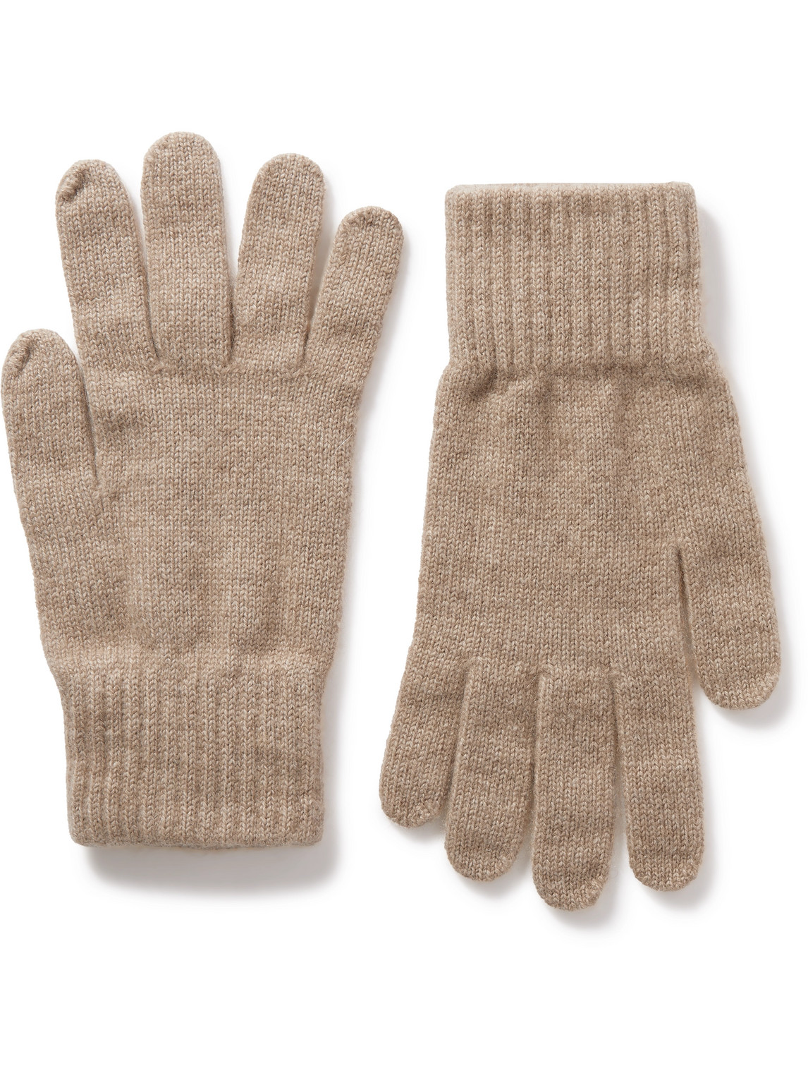 William Lockie Cashmere Gloves In Neutrals